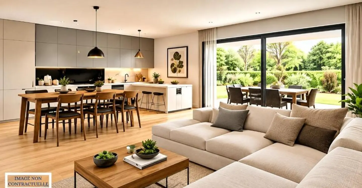 Wunderschöne Duplexwohnung mit 4,5 Zimmern, großer Terrasse, Balkon und privatem Garten - Foto 3 von 5