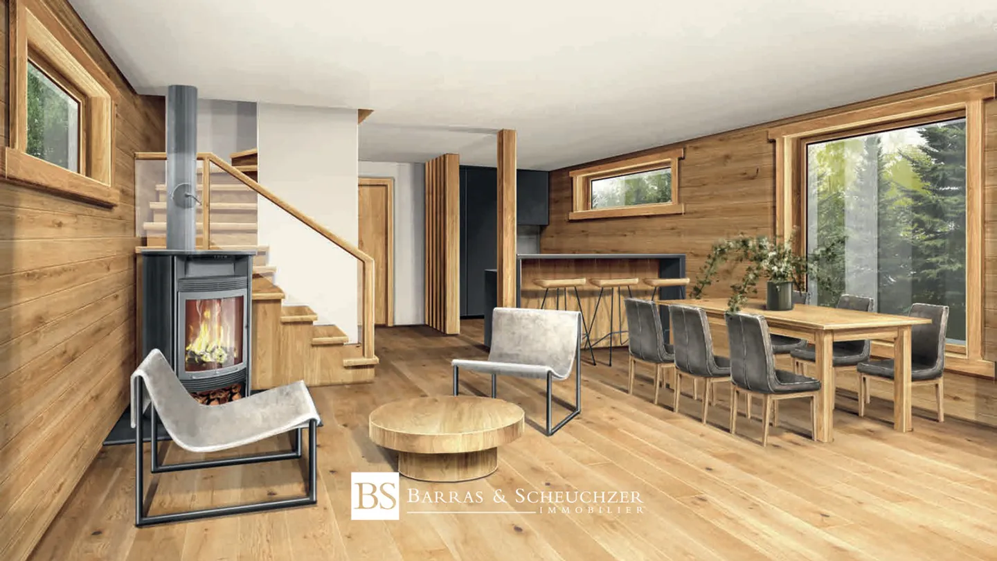 Bellissimo nuovo chalet su un terreno dominante - Foto 3 di 6