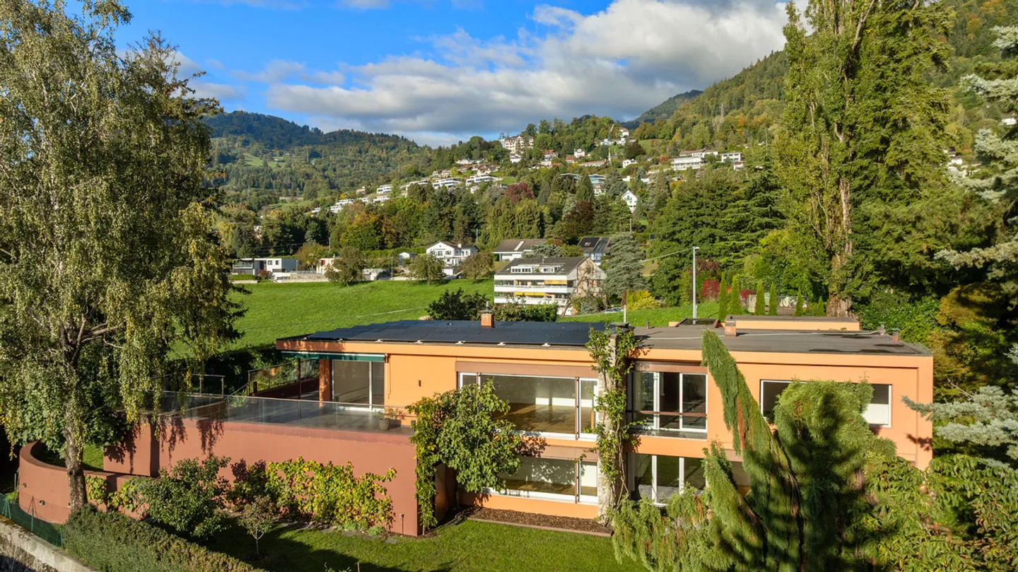 Zeitgenössisches, renoviertes Anwesen mit Panoramablick in Chernex - Foto 18 von 19