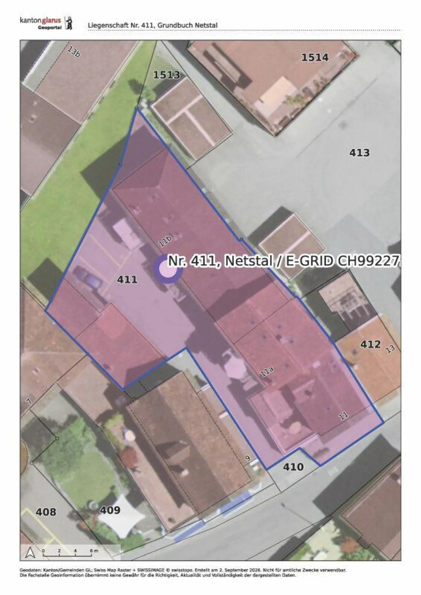 Casa plurifamiliare con 8 unità abitative e diversi garage a Netstal... - Foto 18 di 18