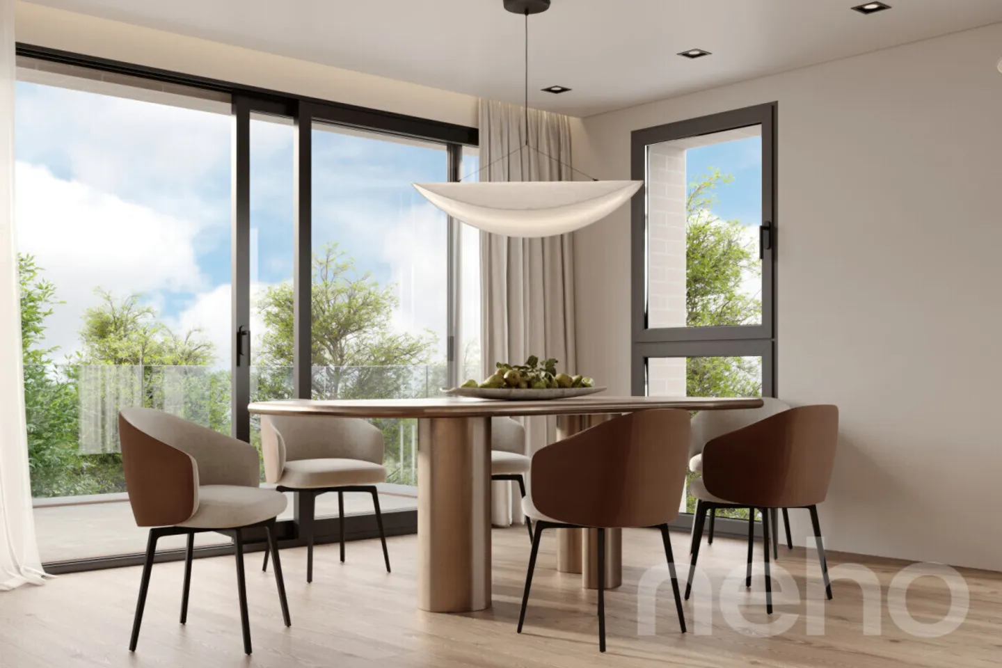 Luxuriöse Penthouse mit Terrasse und Balkon - Foto 4 von 11