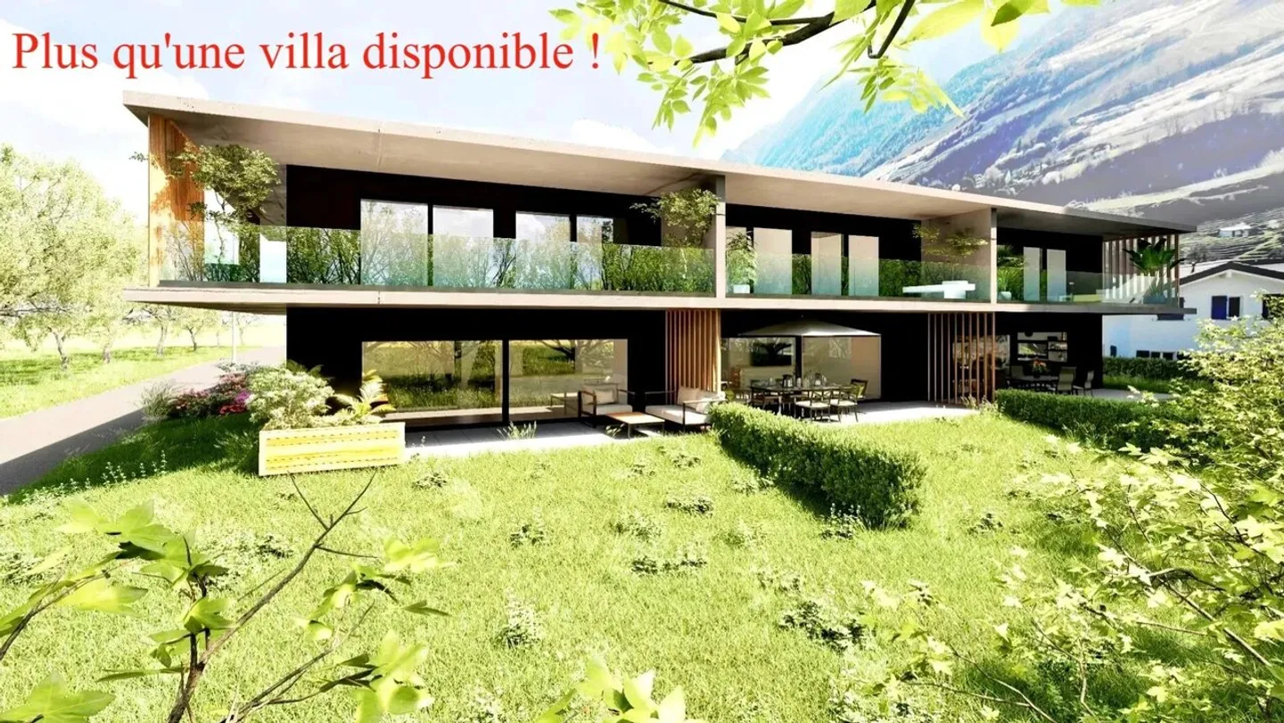 Magnificent new villa in Saxon - Photo 1 of 5
