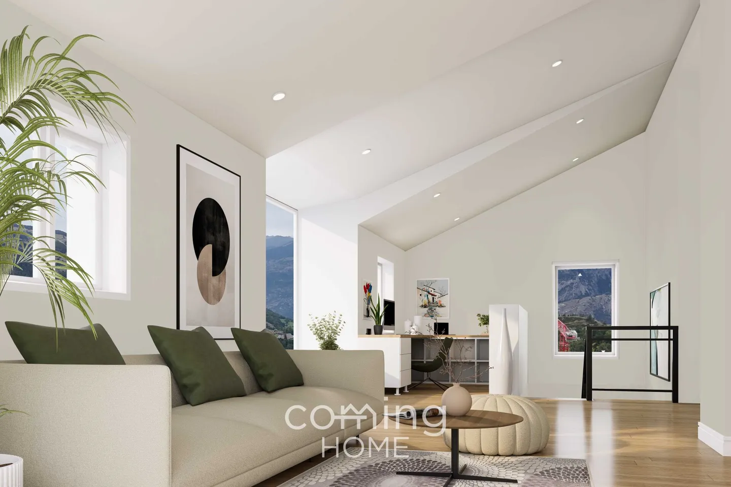 Your new build house in Bürchen - wooden construction, fireplace and plenty of space for your own ideas - Photo 2 of 14