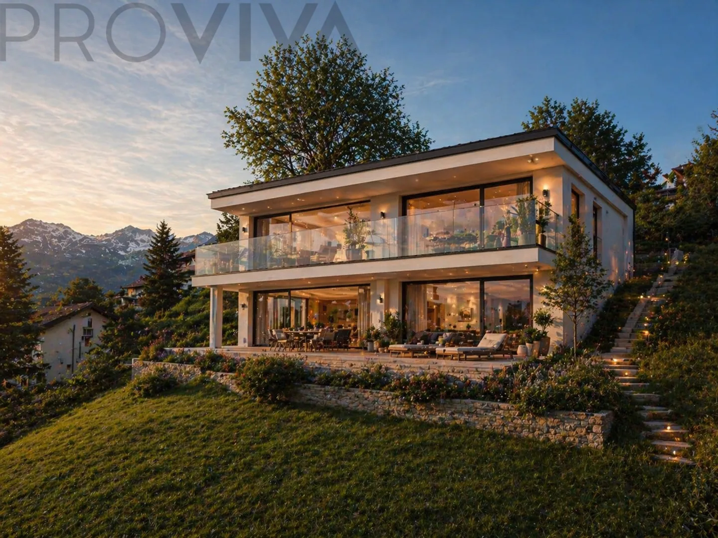 Idyllisches Baugrundstück mit Bergblick - Foto 3 von 6