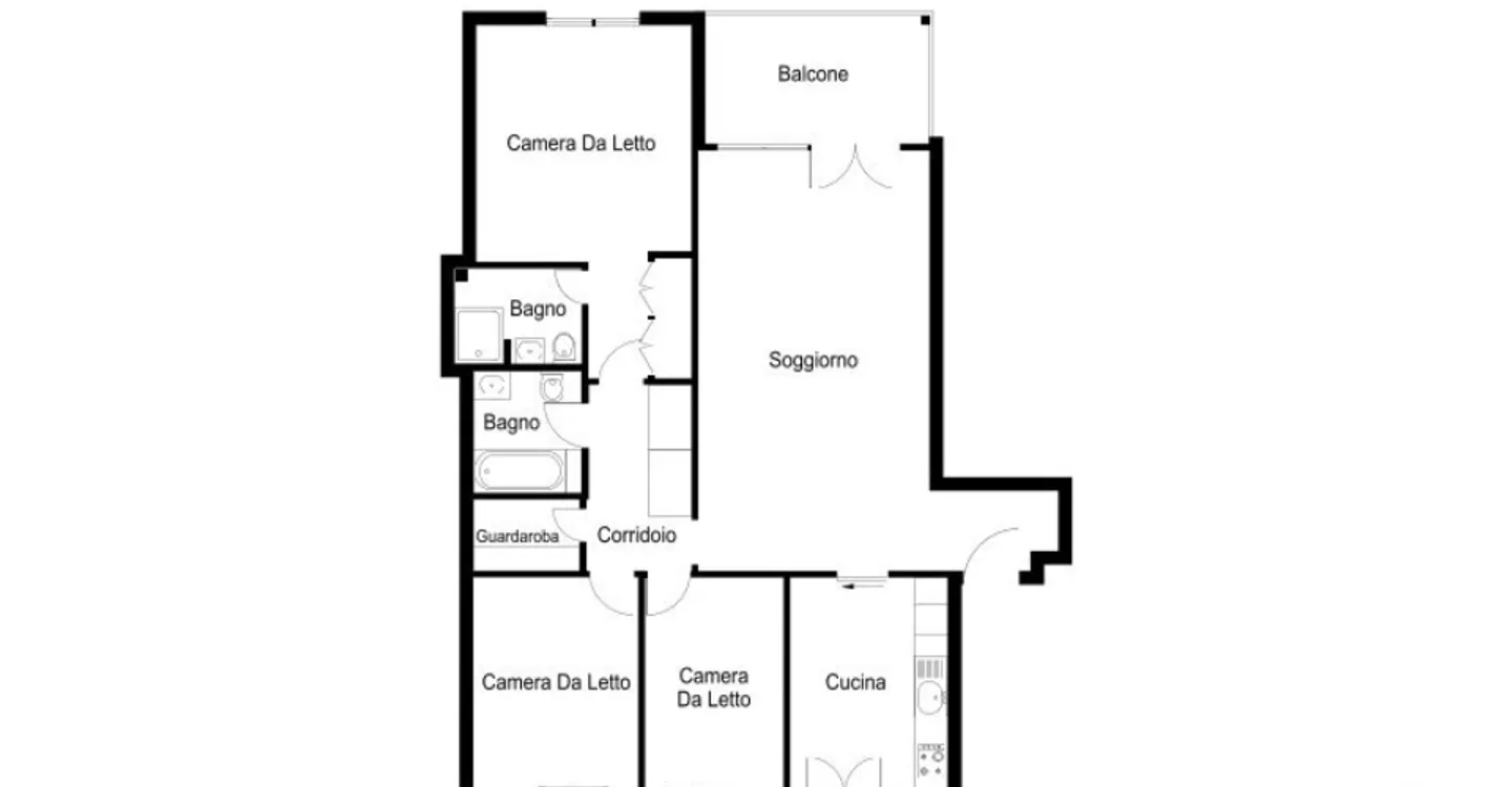 4,5-Zimmer-Wohnung, erste Nettomiete angeboten! - Foto 9 von 9