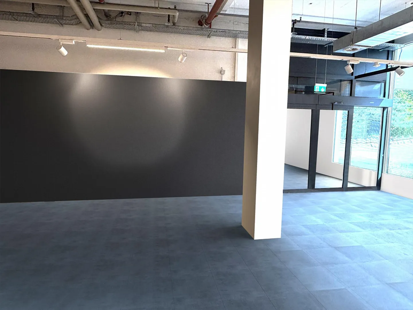 Spazi commerciali o di servizio in una posizione di traffico ideale 826 m² - Foto 6 di 10