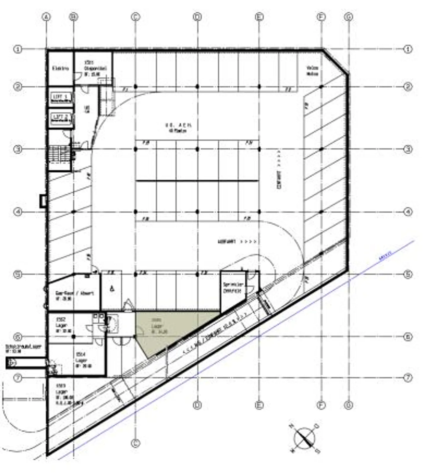 Spazi commerciali o di servizio in una posizione di traffico ideale 826 m² - Foto 10 di 10