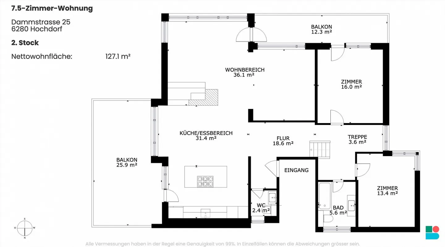 Magnifica casa multigenerazionale a Hochdorf - Foto 10 di 11