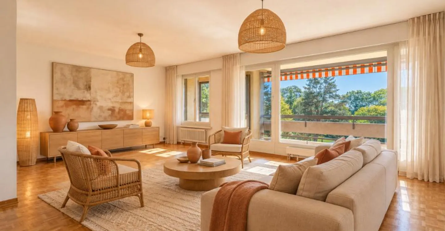 Superb 4.5 rooms to renovate - Unobstructed view - Metro - Absolute calm - Photo 1 of 13