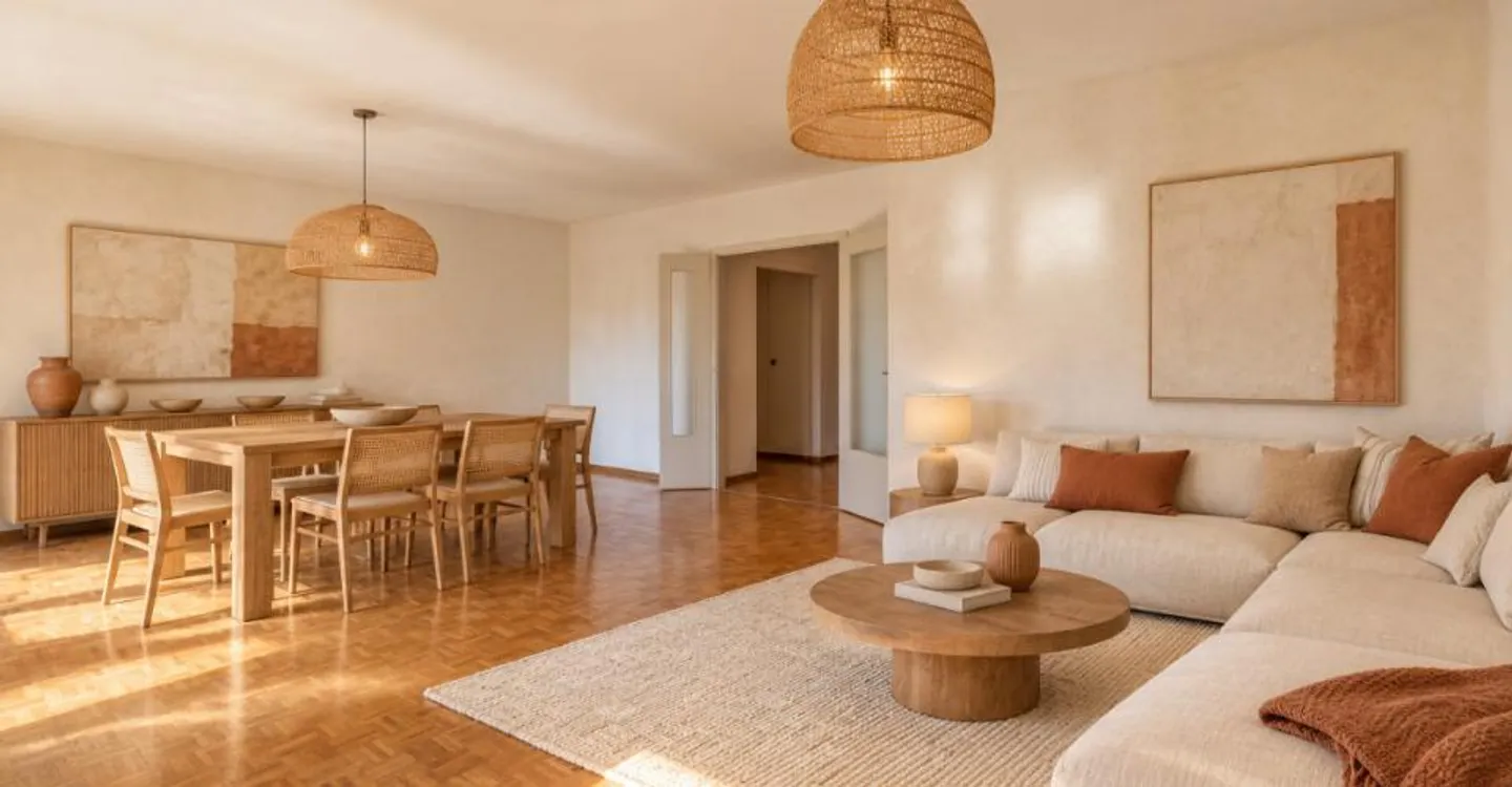 Superb 4.5 rooms to renovate - Unobstructed view - Metro - Absolute calm - Photo 6 of 13