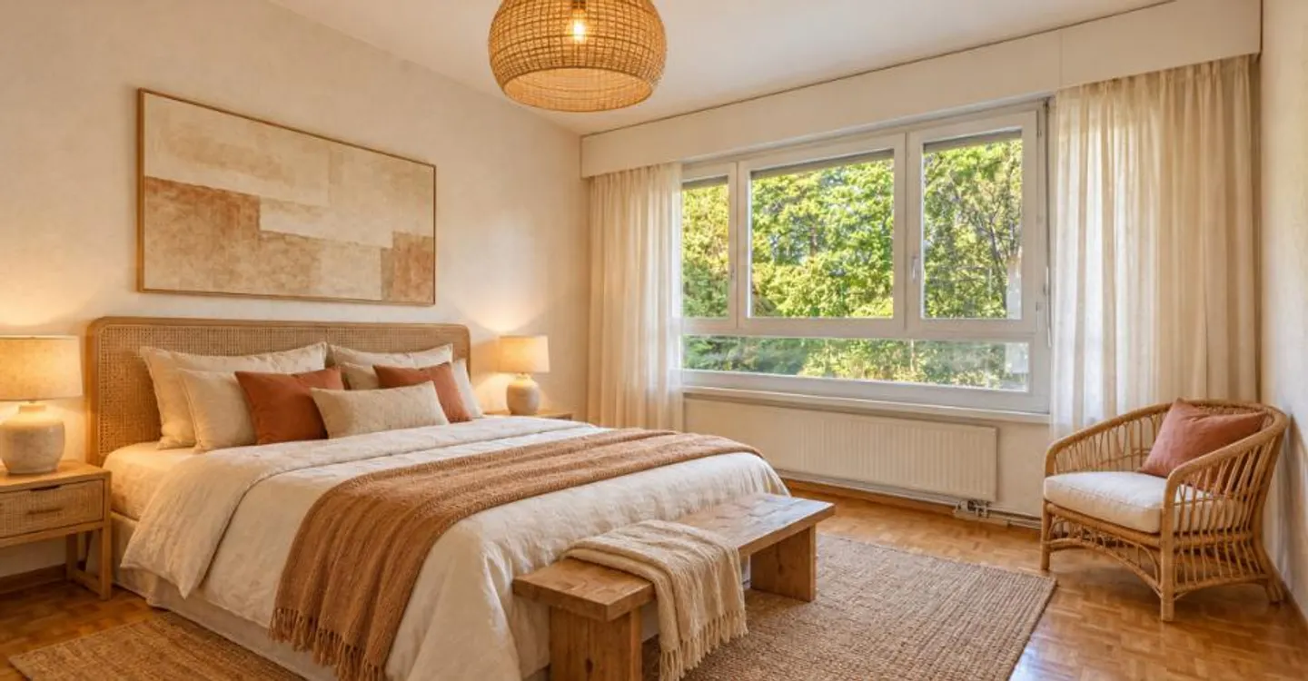 Superb 4.5 rooms to renovate - Unobstructed view - Metro - Absolute calm - Photo 11 of 13