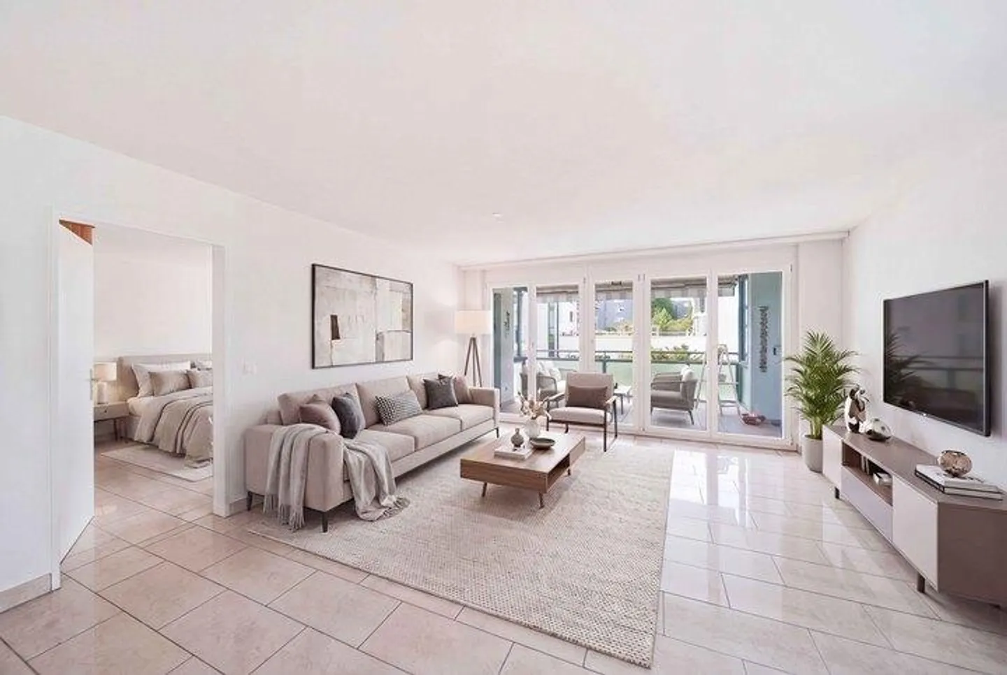 CENTRALLY LOCATED - PERFECT FOR FEELING GOOD 4.5 ROOM APARTMENT WITH TWO... - Photo 1 of 8