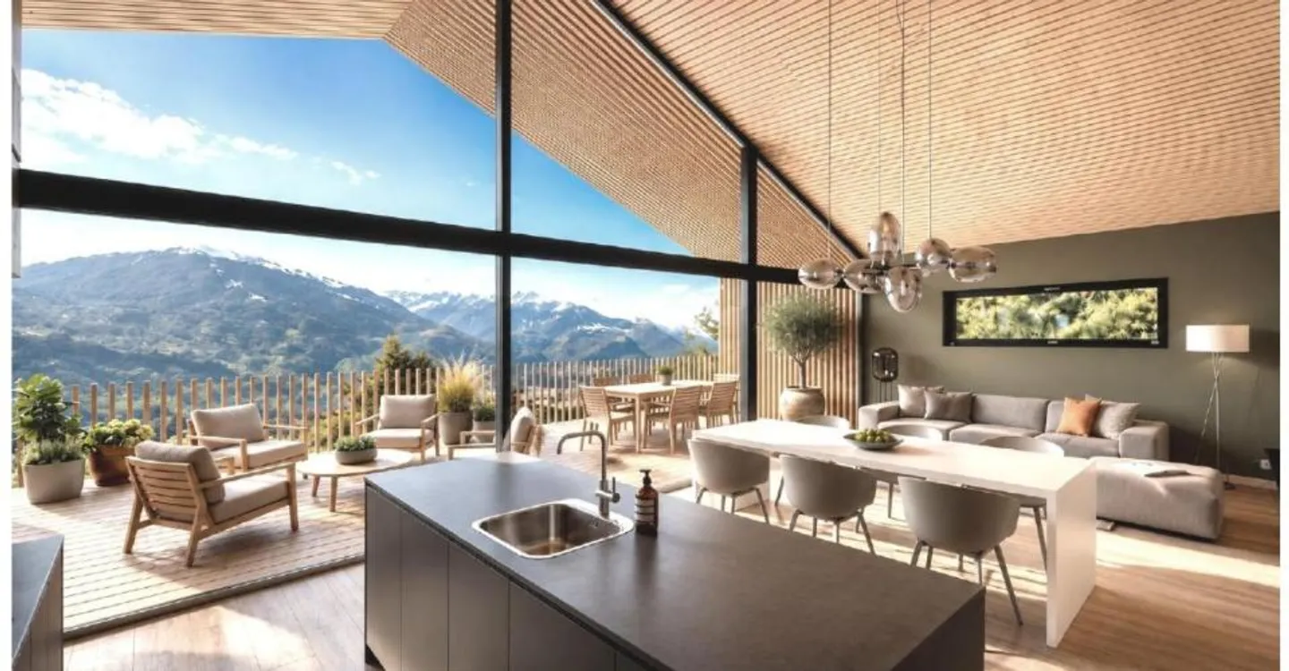 Villa contemporaine à Grimisuat - Photo 4 sur 5