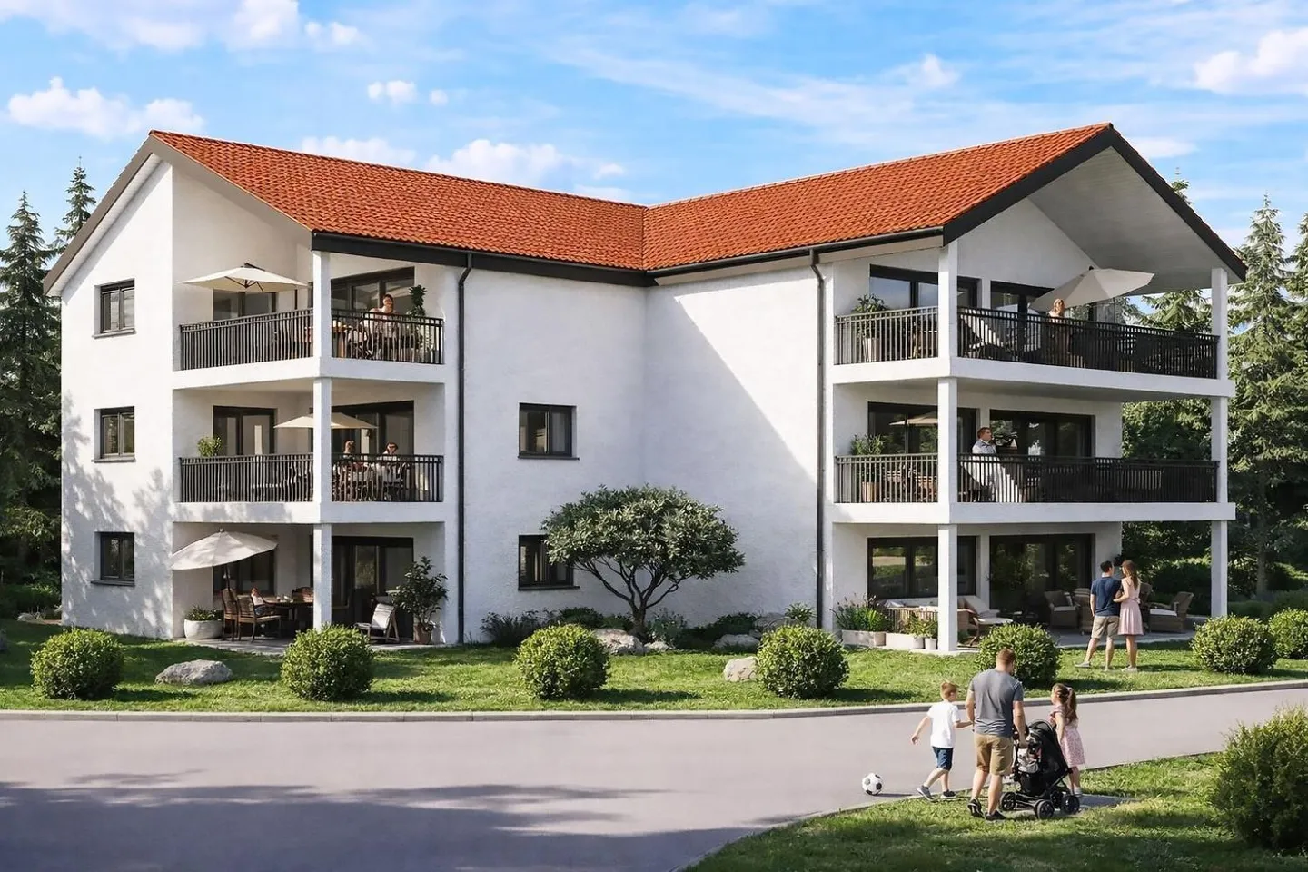 Progetto di nuova costruzione esclusivo nel cuore di Marly - Foto 2 di 5