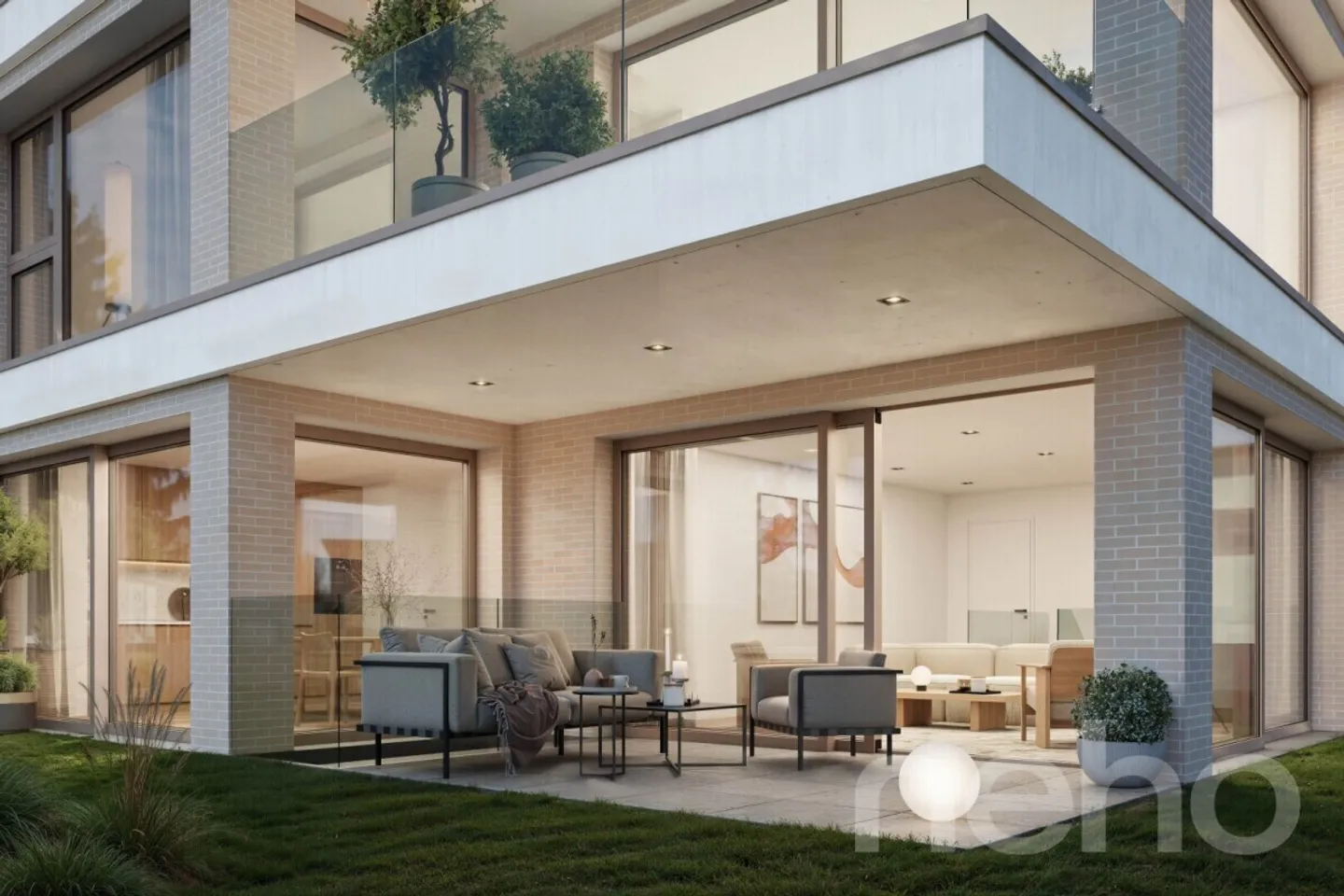 Ihre Wohnung auf 2 Etagen mit privatem Garten! - Foto 3 von 8