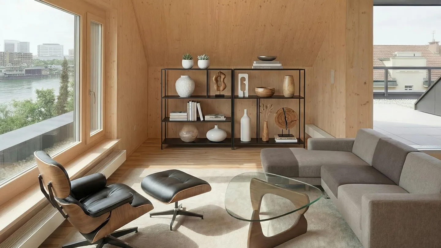 Rheinromantik: La tua nuova casa nel cuore di Basilea - Appartamento duplex 5.5 - Foto 2 di 13