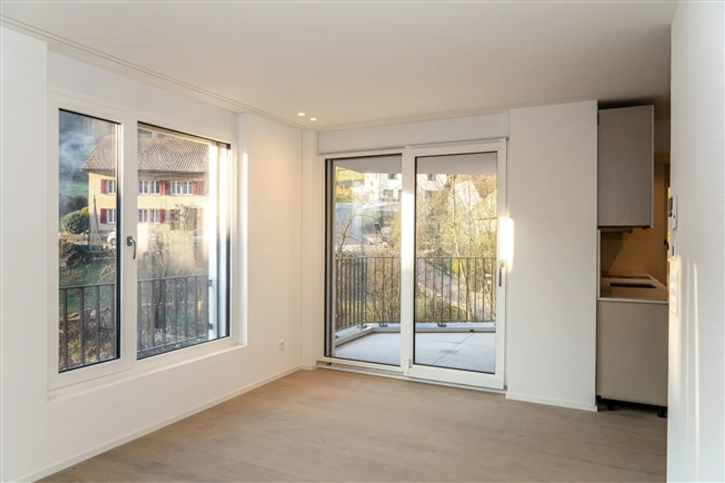 «Moderne 3.5-Zimmer-Wohnung mit Aussicht in Obermumpf» - Foto 5 von 11