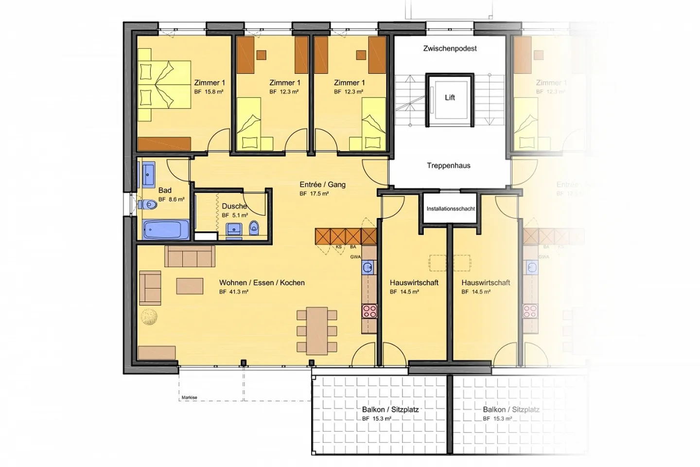 Eichpark 7 | Appartamento moderno 4½ locali in una posizione da sogno - Foto 13 di 13