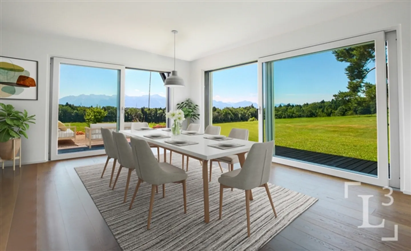 Geräumiges Familienhaus mit Alpenblick - Foto 6 von 12