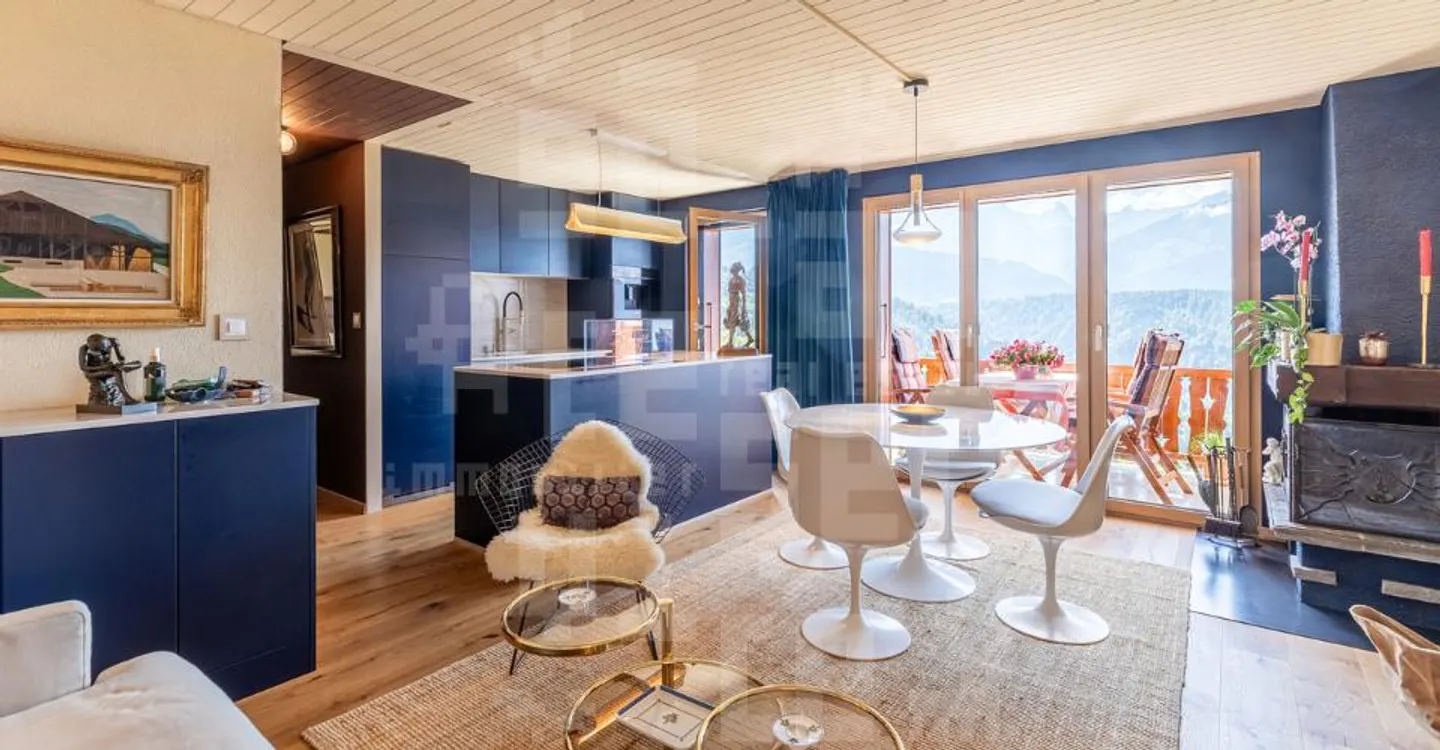 Appartement Charmant avec Vue Alpines - Photo 3 sur 12