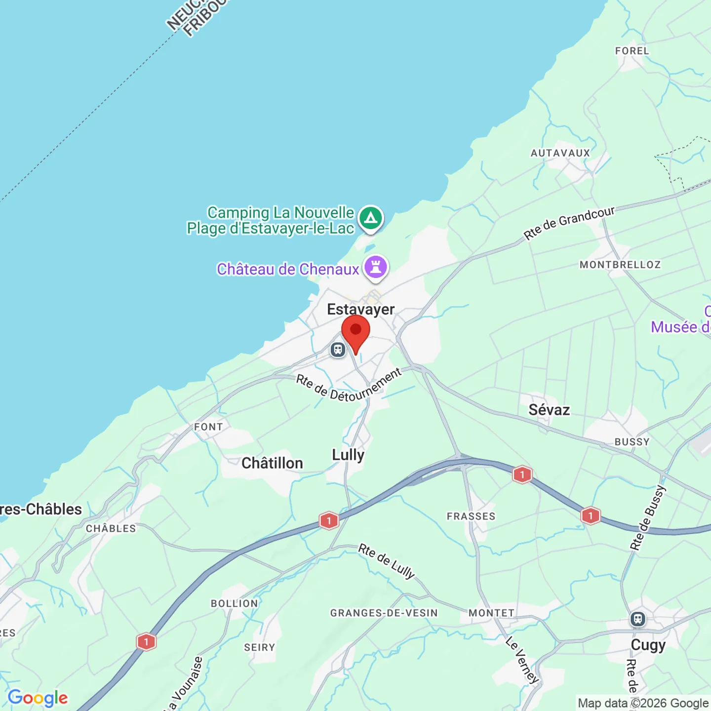 Geräumiges Büro im Erdgeschoss, ideal für eine Arztpraxis zur Miete in Estavayer-le-Lac. - Foto 5 von 5