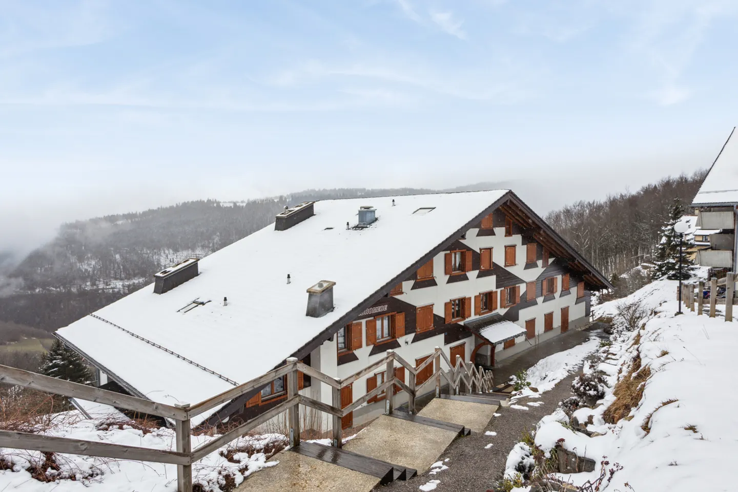 «Große helle Wohnung 115 m² mit Aussicht, 1. Stock in Sainte-Croix» - Foto 16 von 16