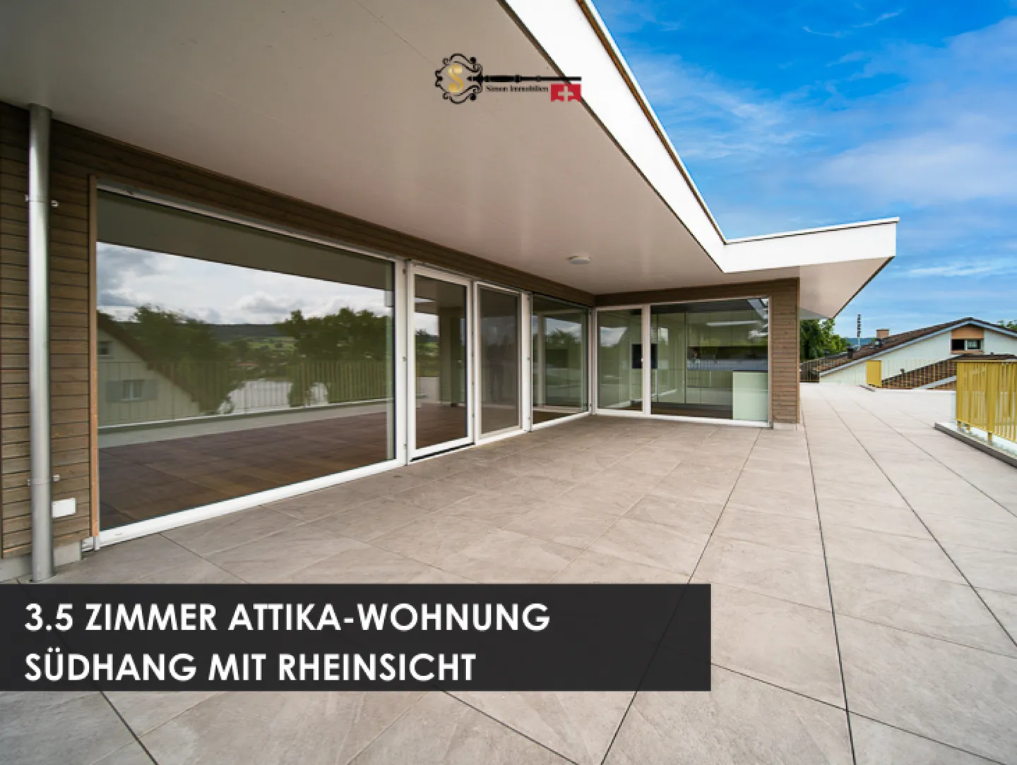Attic with Rhine Panorama & Large Terraces - Photo 3 of 17