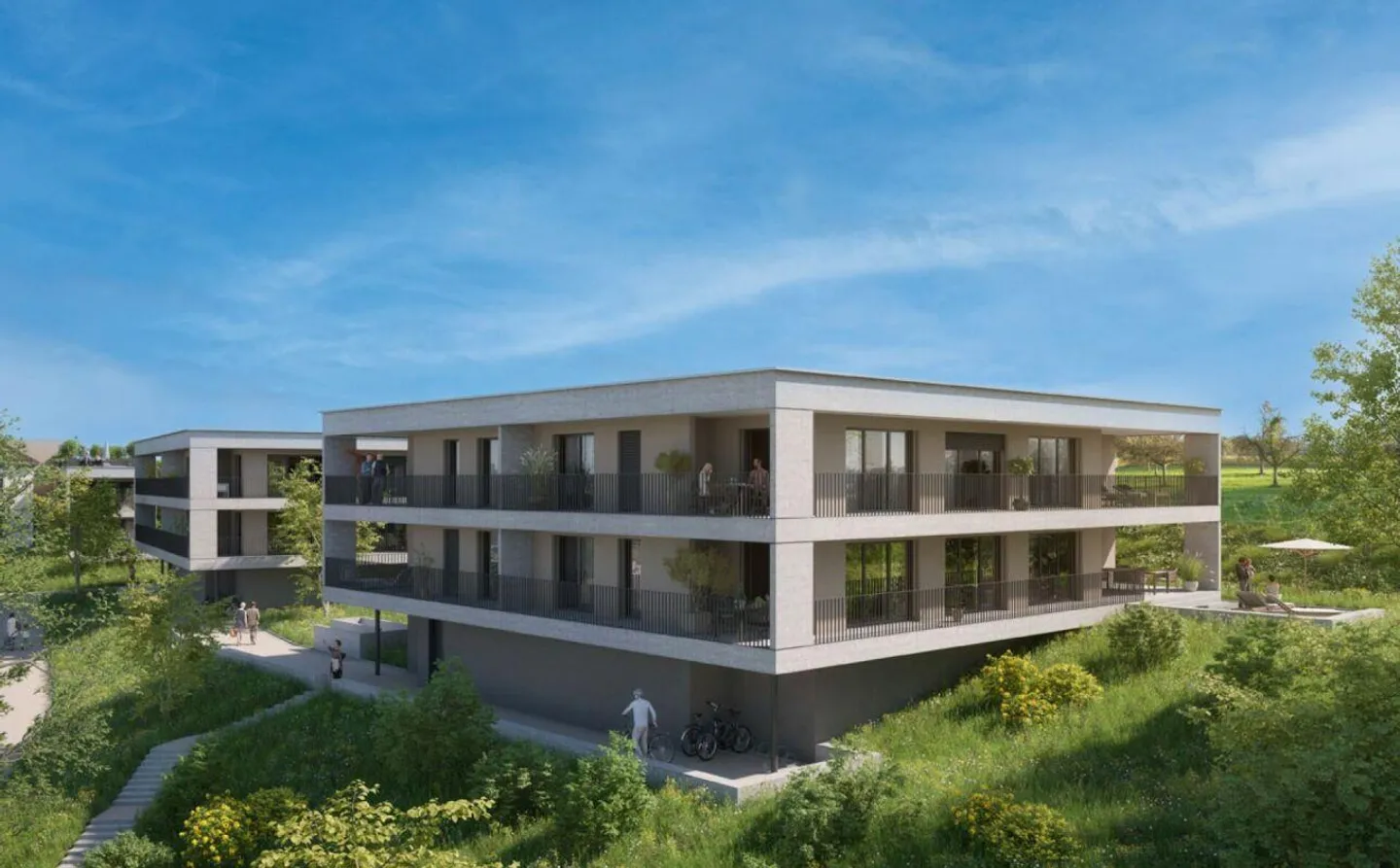 156 m² | 4.5-Zi.-Eigentumswohnung | Heerenberg | Erstbezug - Photo 5 sur 14