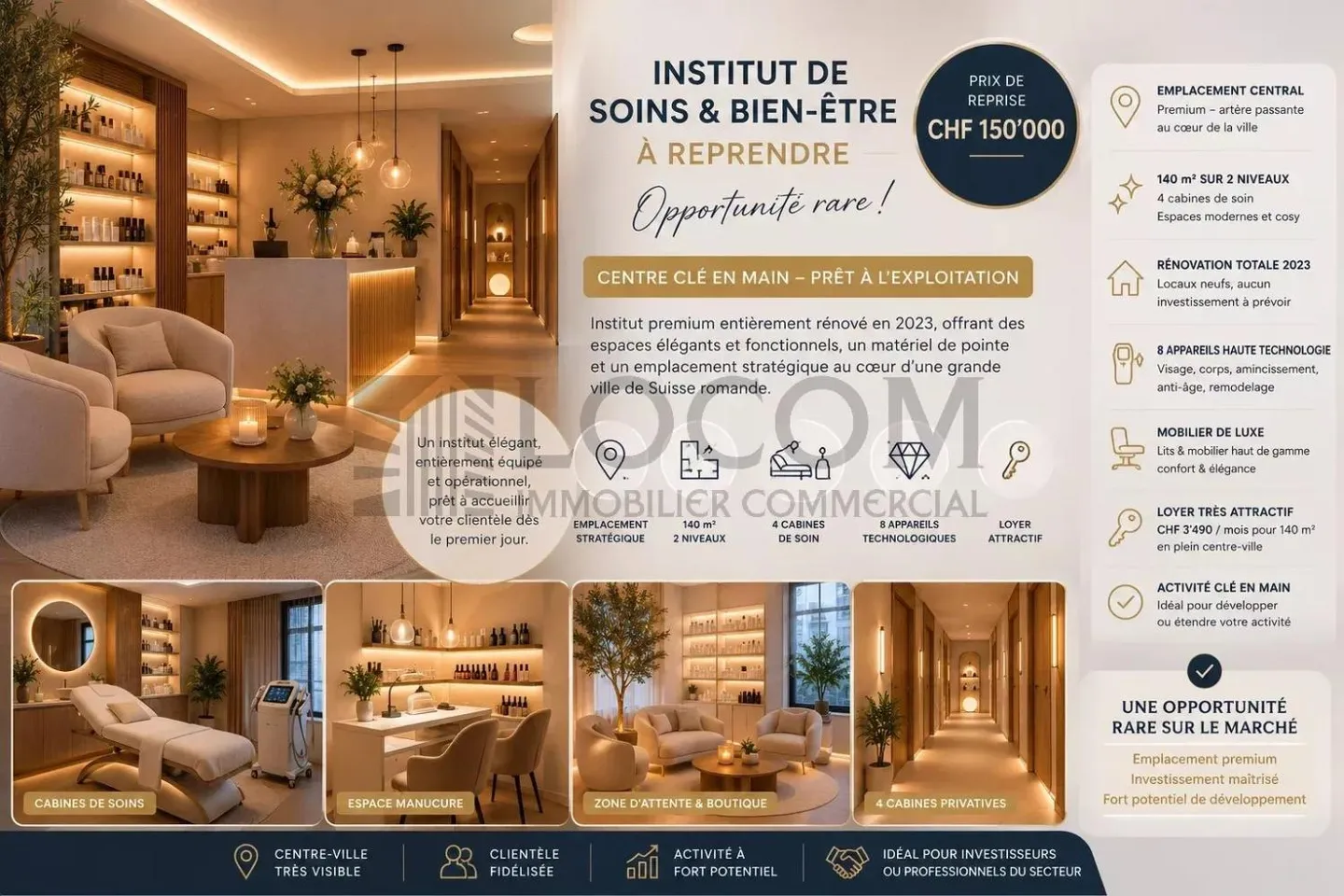 Institut de bien-être premium à Lausanne - Photo 2 sur 4
