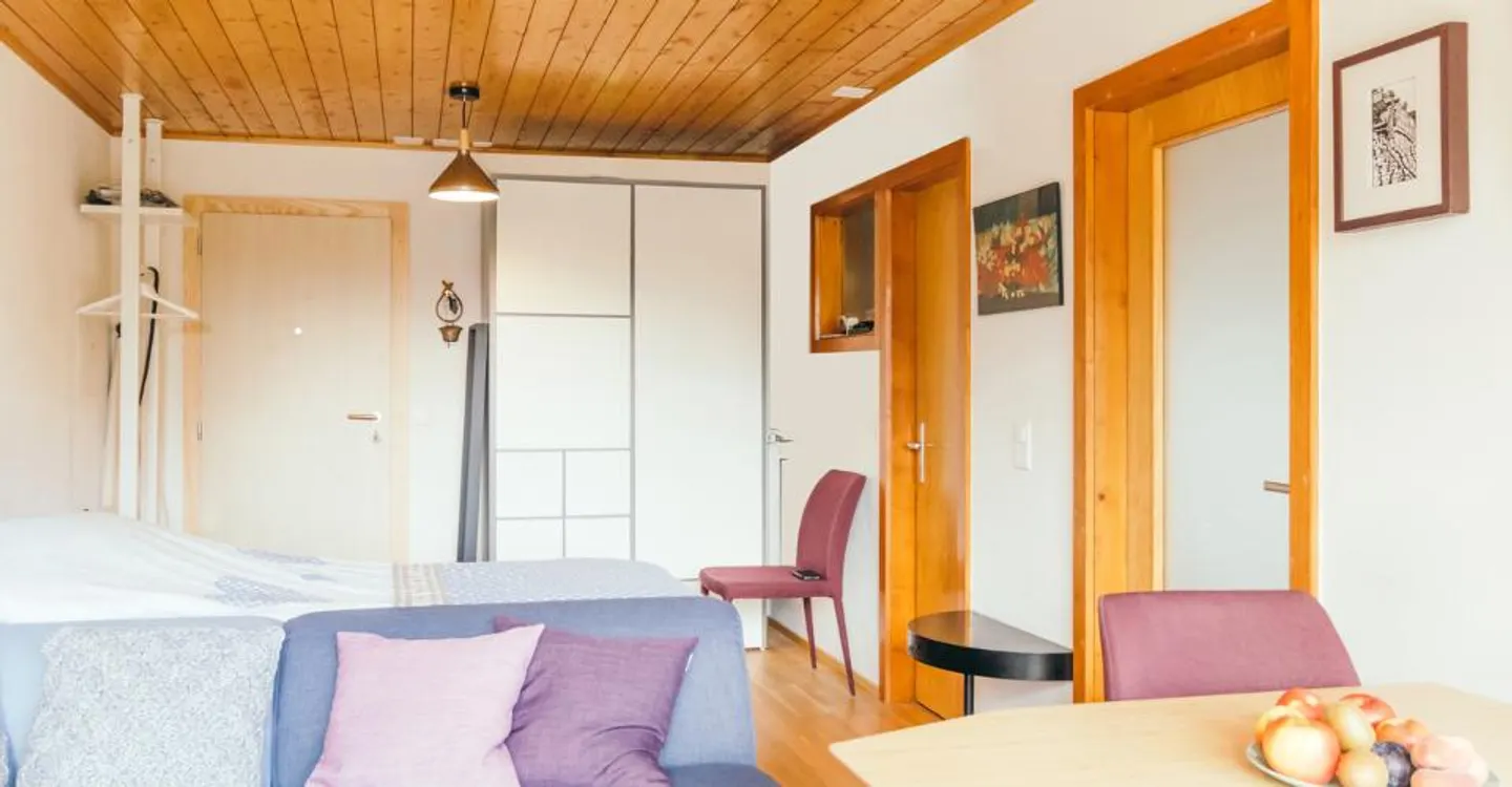 FOR RENT FURNISHED STUDIO IN CRANS-MONTANA - Photo 3 of 5