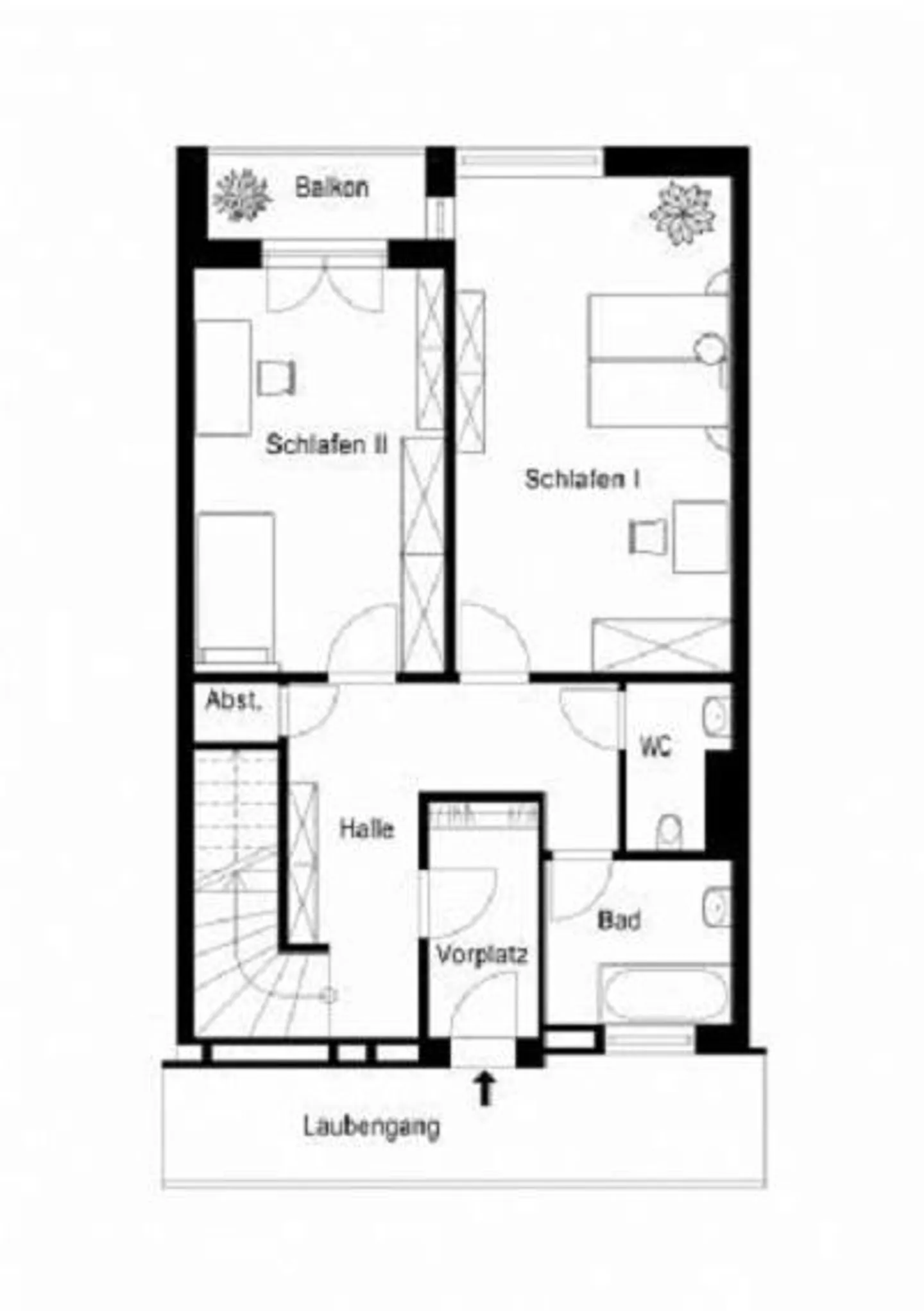 Grosszügige Maisonettewohnung - Foto 11 von 12