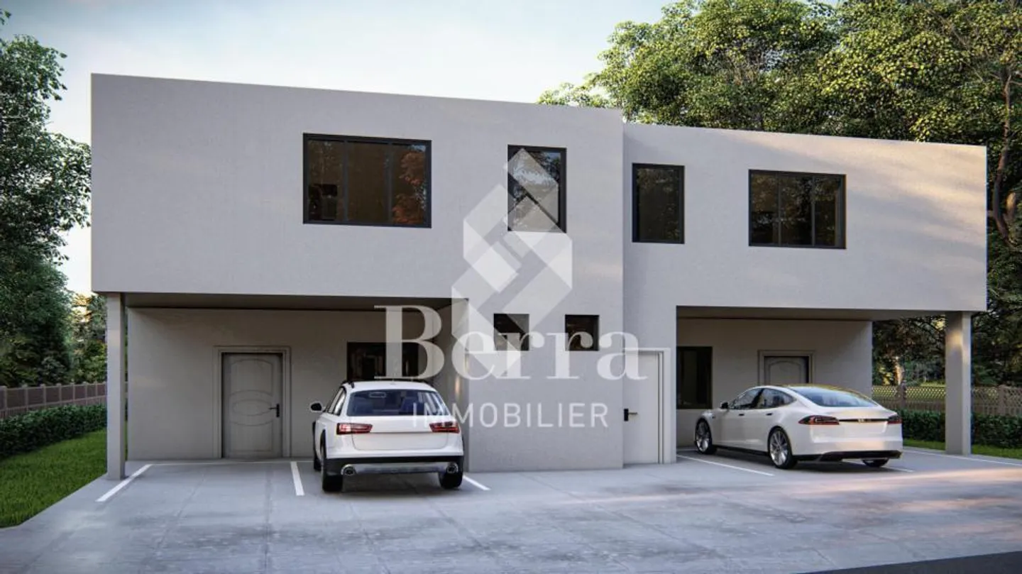 2 Twin Villas of 4.5 Rooms with Office Space - South Orientation - Photo 6 of 13