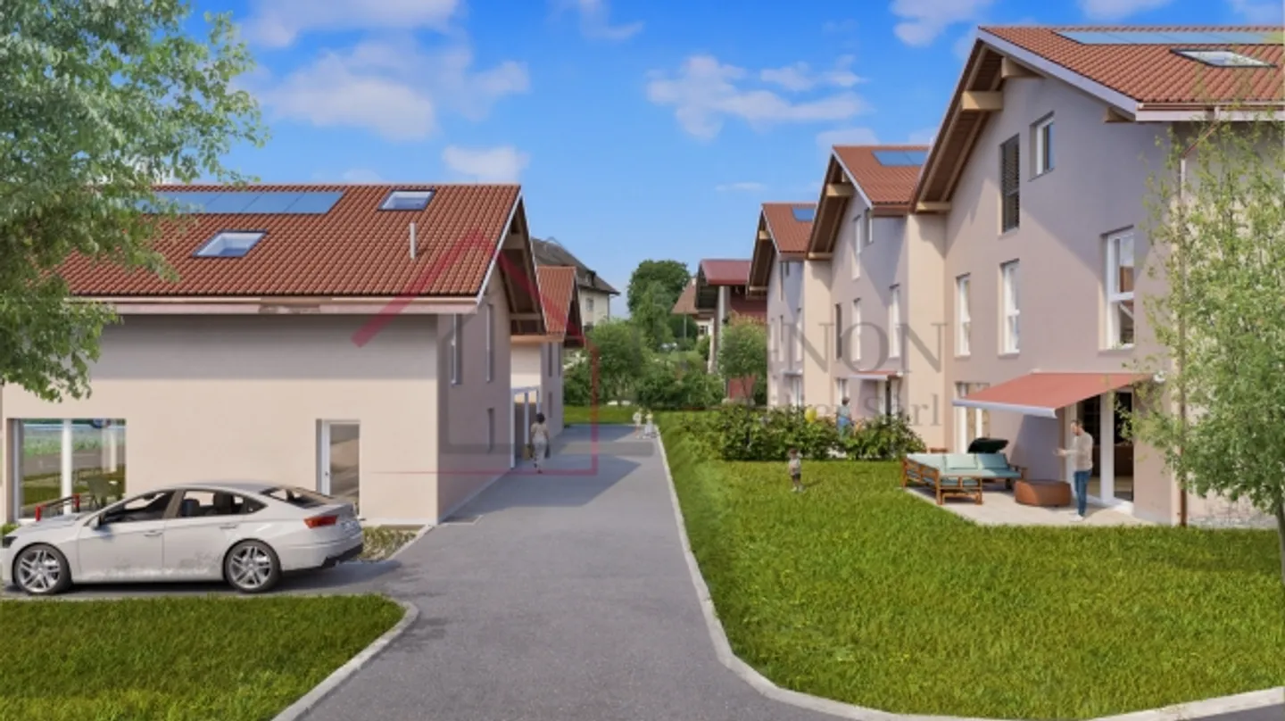 DIE VILLEN VON GRAND PRÉ  Angrenzende Villa in PPE 4.5 Zimmer - Los C1 - Foto 2 von 10