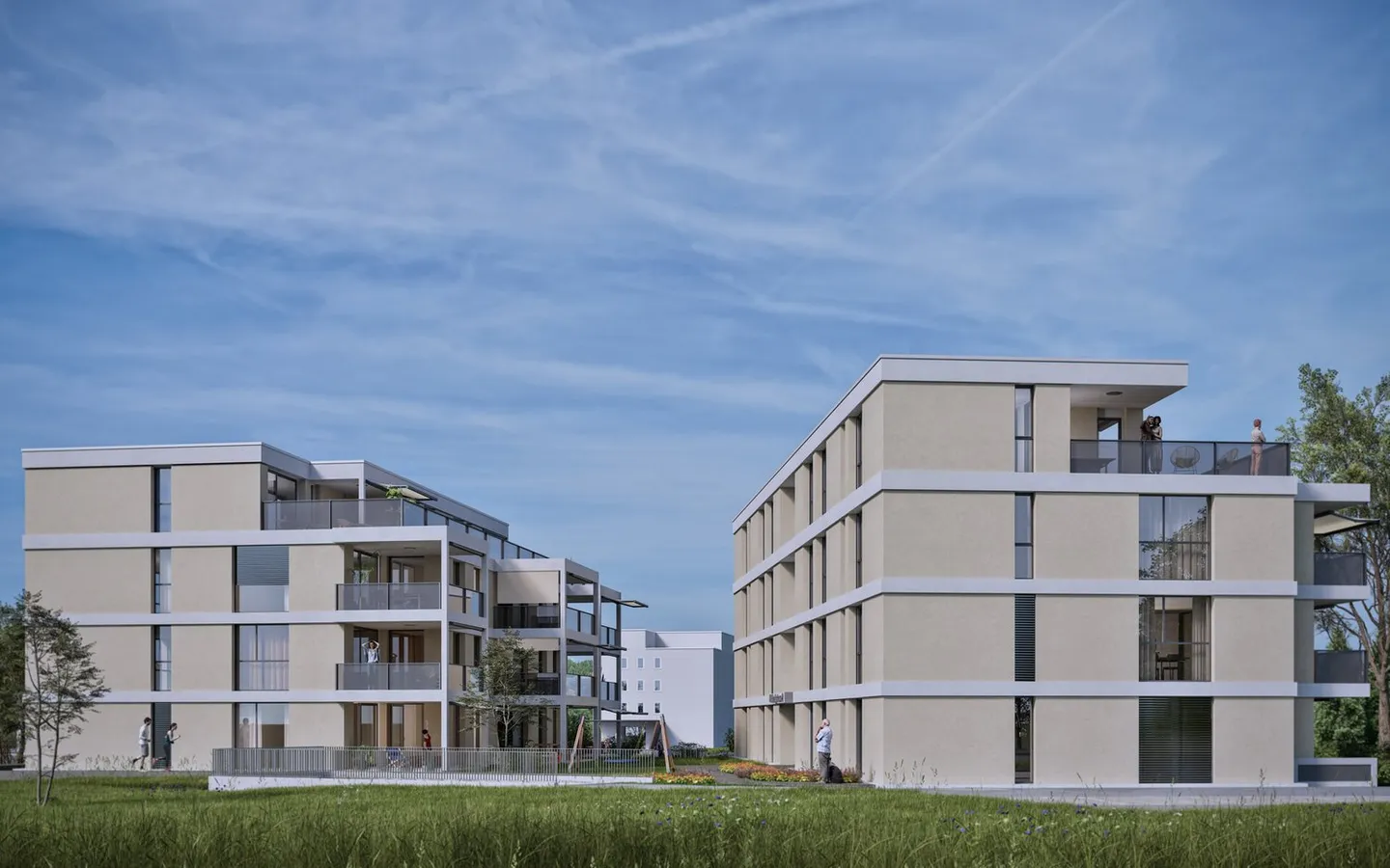 3.5-Zi. appartement avec jardin - Photo 1 sur 6