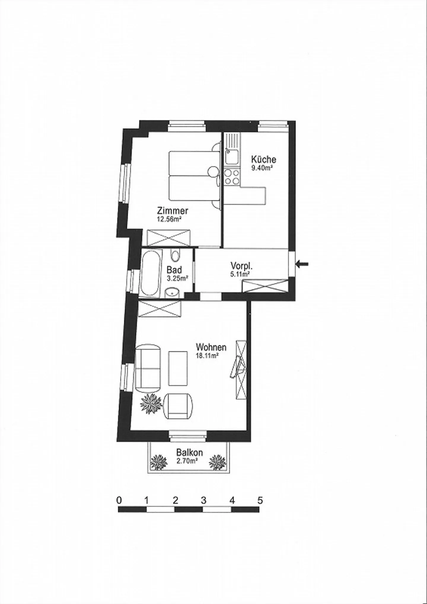 Charming old apartment in Seefeld. Limited from December 1, 2025 to March 31, 2026! - Photo 6 of 6