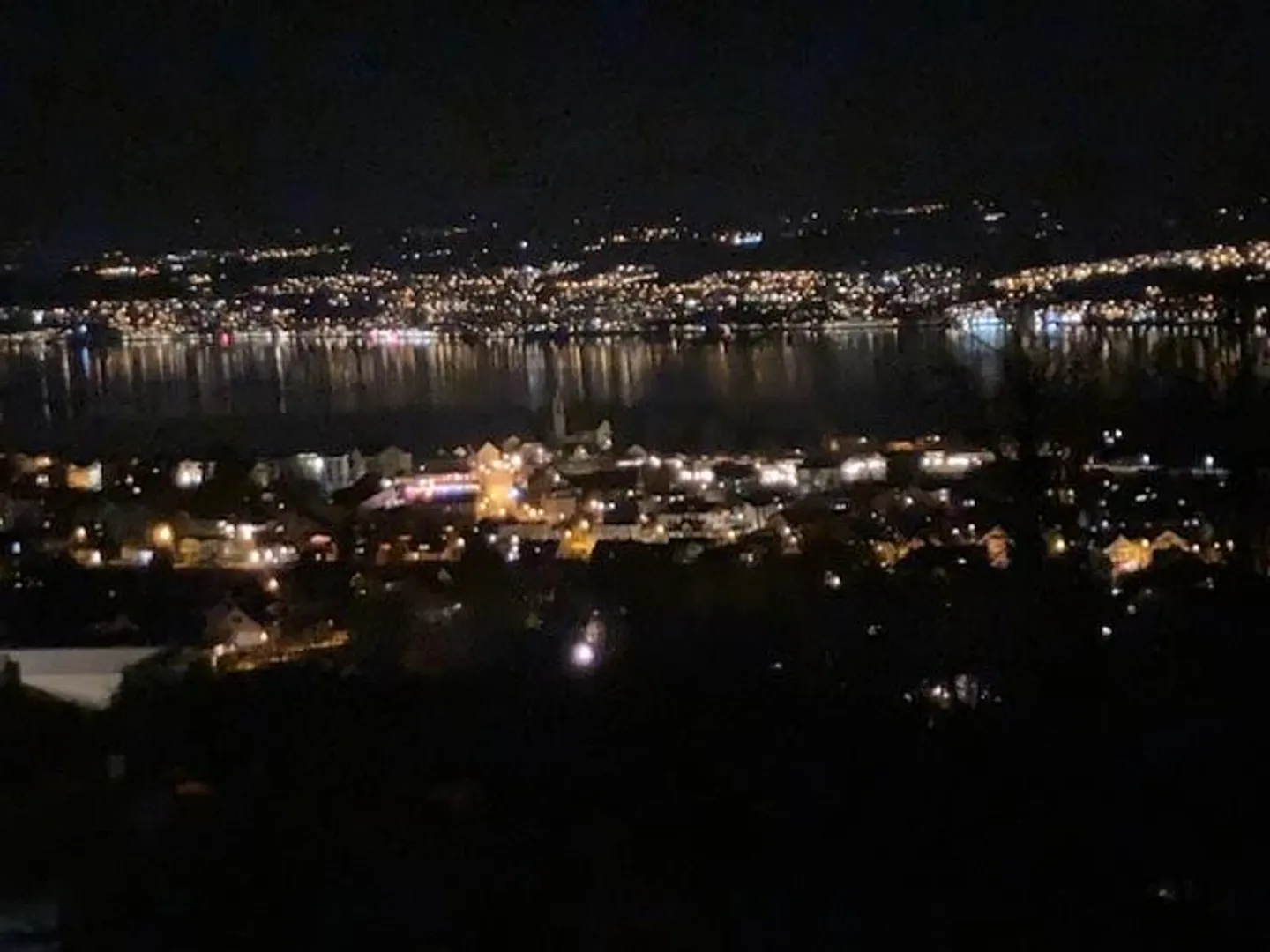 Grande casa unifamiliare ben curata con bella vista sul lago e sulle Alpi - Foto 3 di 17