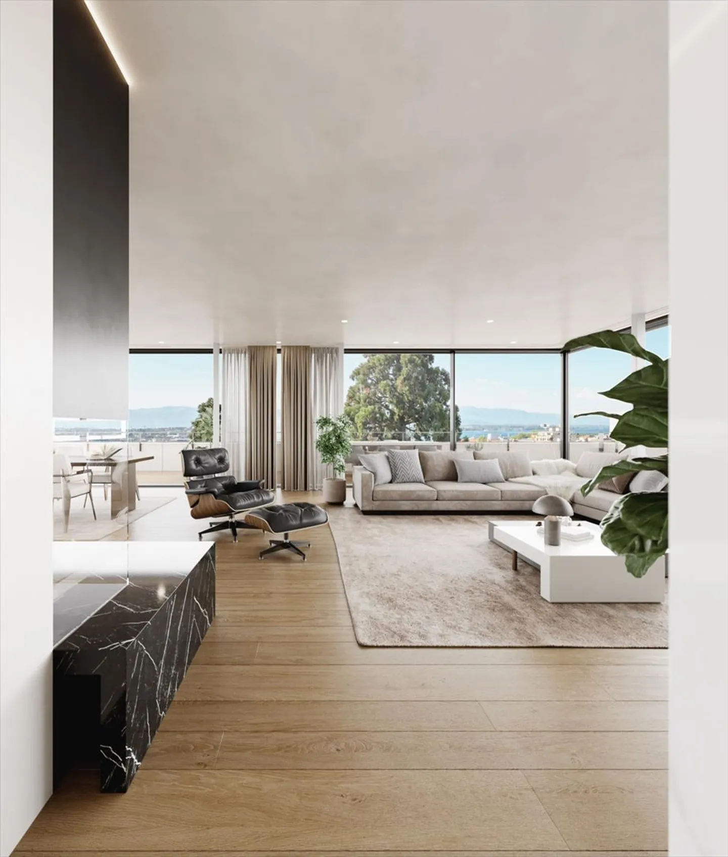 Appartement de Luxe aux Eaux-Vives - Photo 4 sur 15