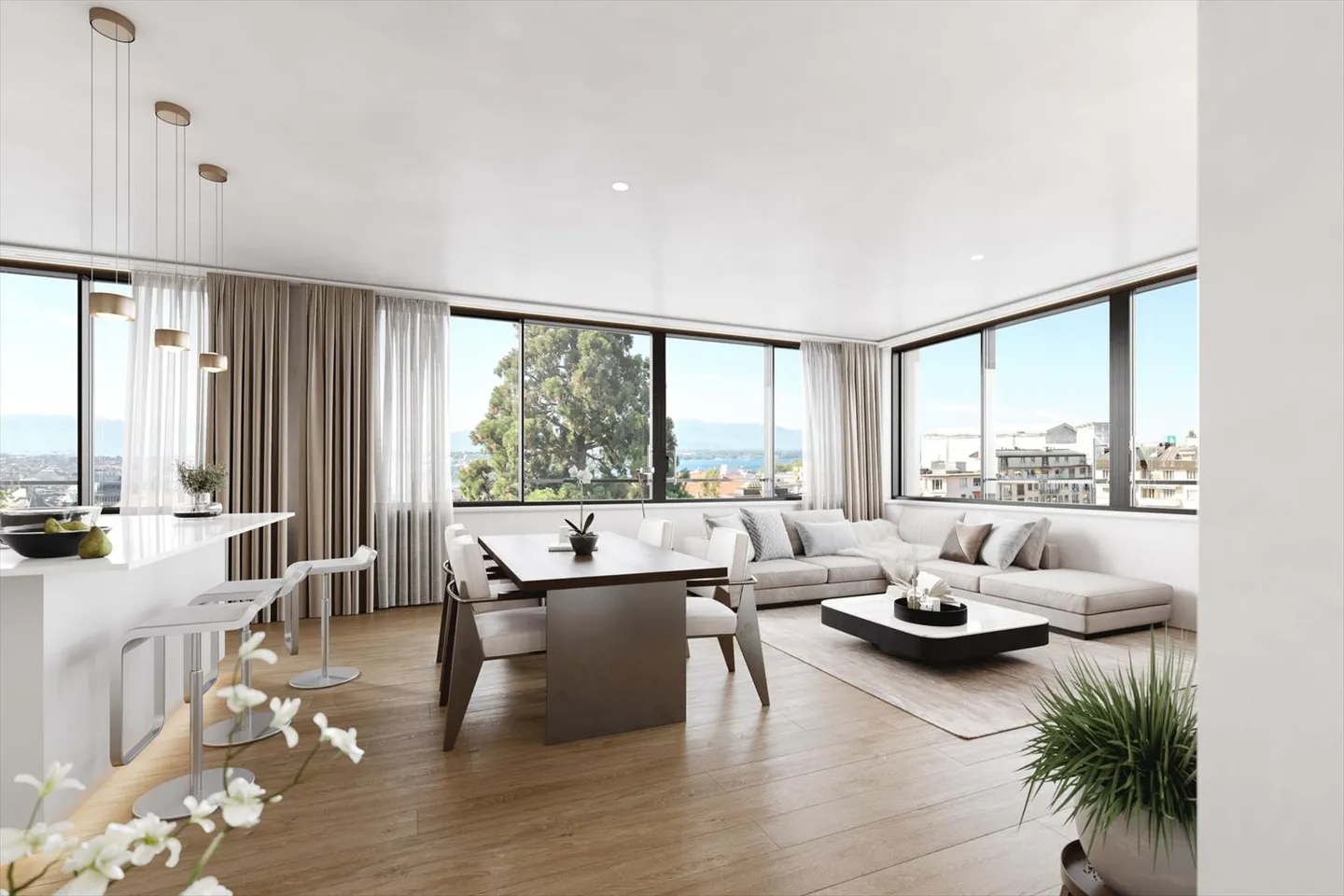 Appartement de Luxe aux Eaux-Vives - Photo 6 sur 15