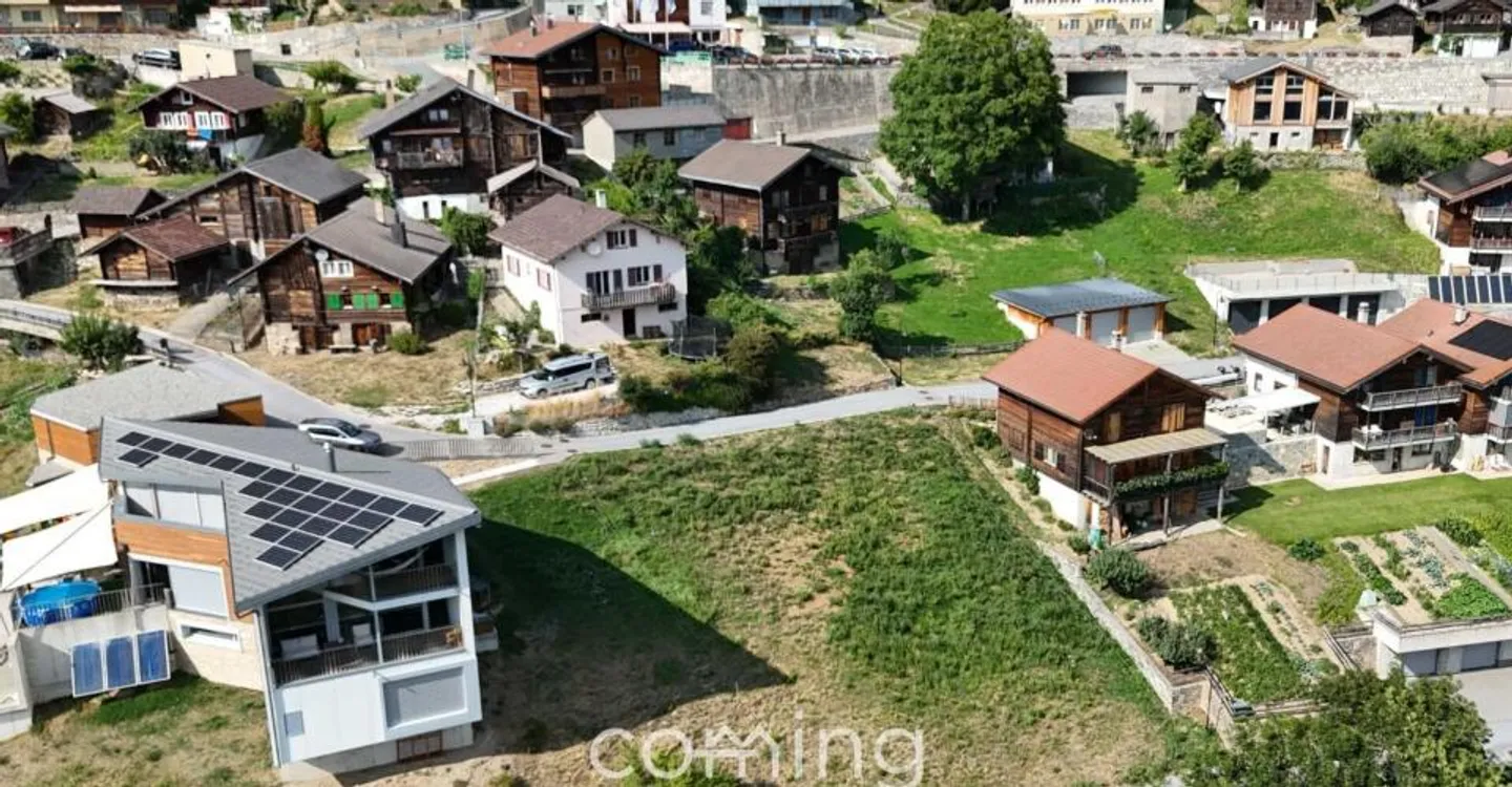 Terreno edificabile con vista panoramica mozzafiato a Bratsch - Foto 2 di 8