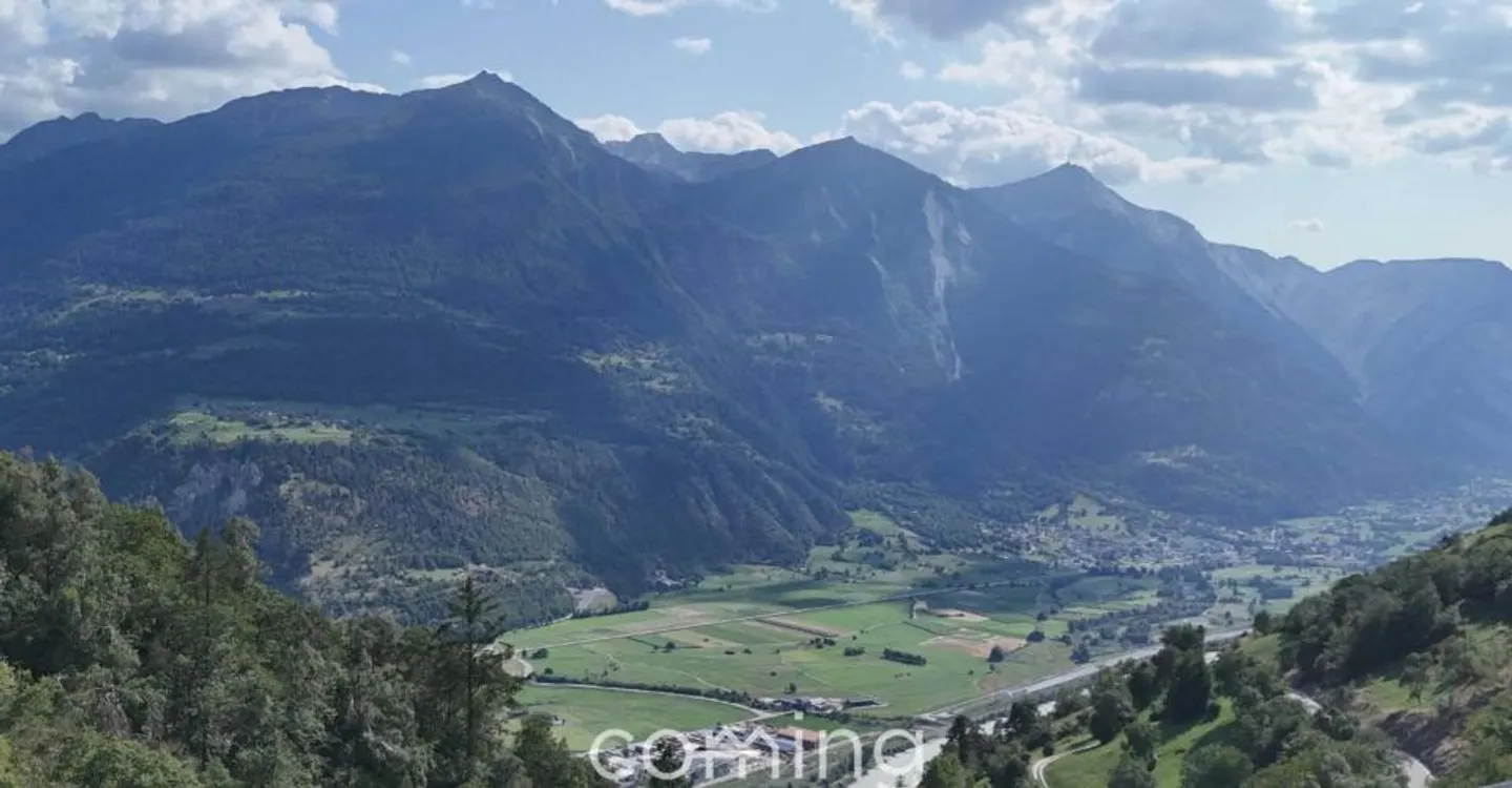 Terreno edificabile con vista panoramica mozzafiato a Bratsch - Foto 7 di 8