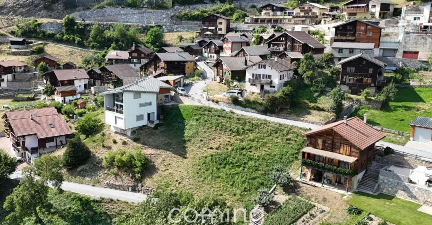 Terreno edificabile con vista panoramica mozzafiato a Bratsch - Foto 4 di 8