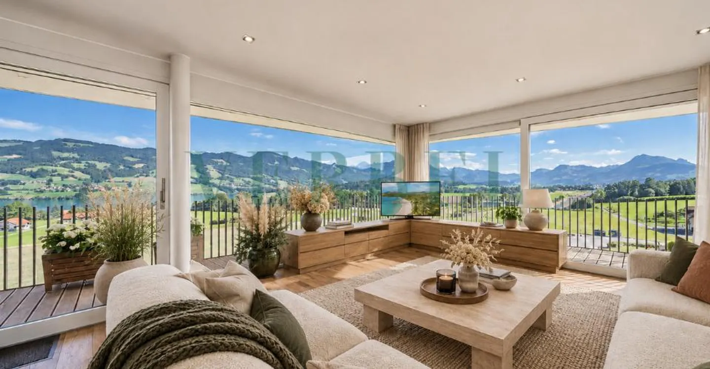 Penthouse duplex with exceptional view of the lake and mountains - Photo 1 of 13