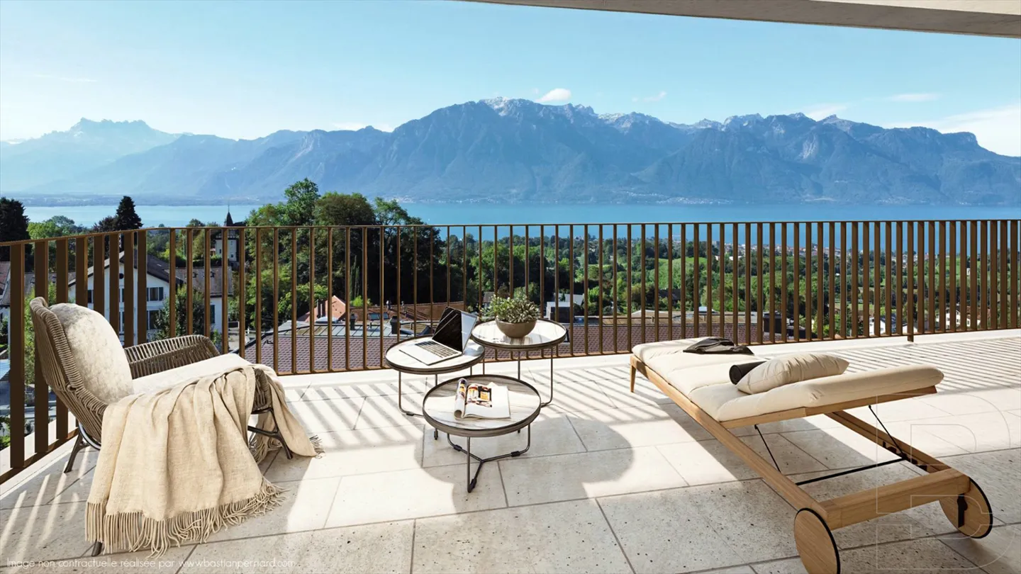 Nuovo: Nuovo appartamento di 4,5 locali con vista lago - Foto 1 di 6