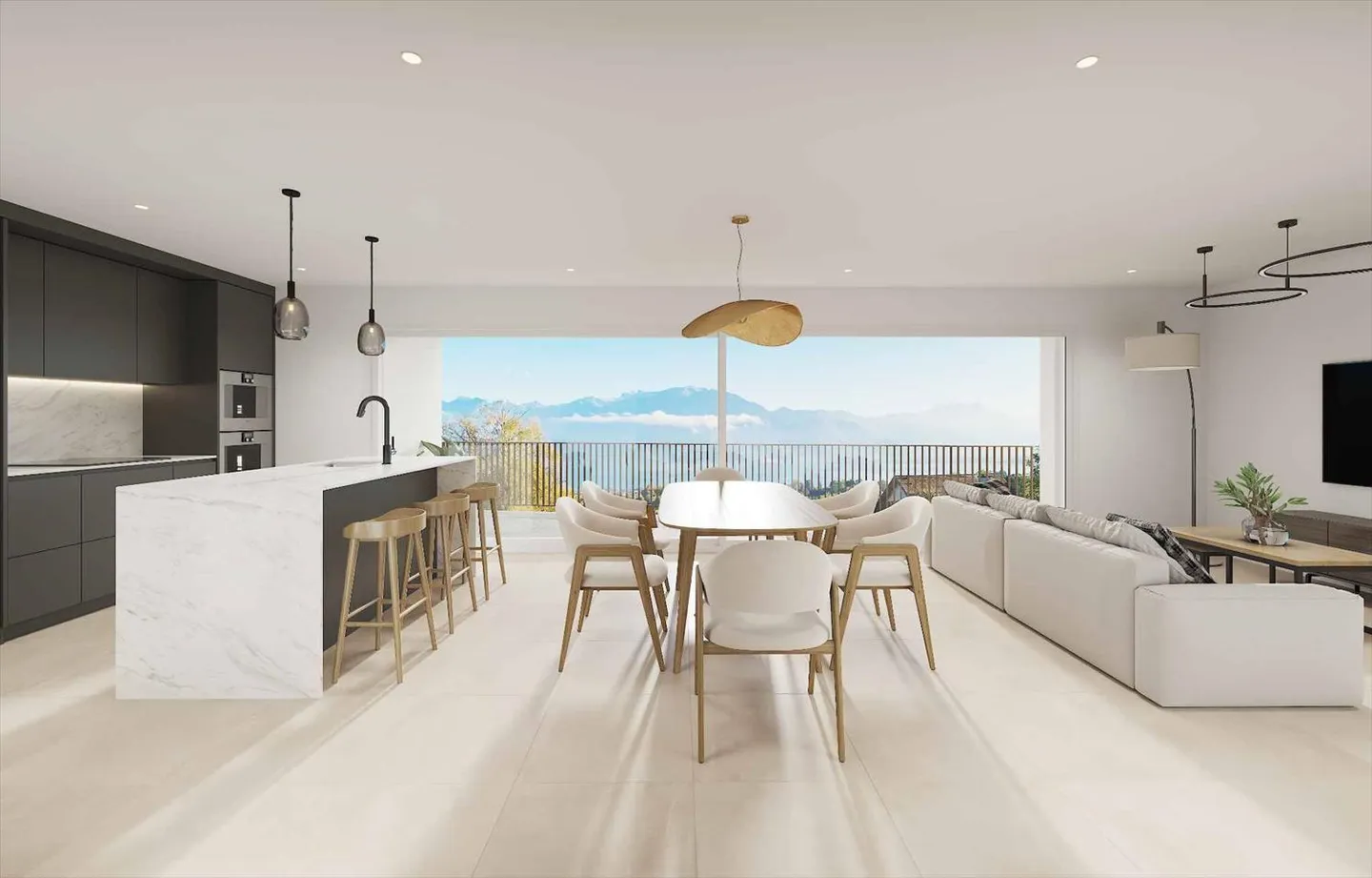 Nuovo: Nuovo appartamento di 4,5 locali con vista lago - Foto 2 di 6