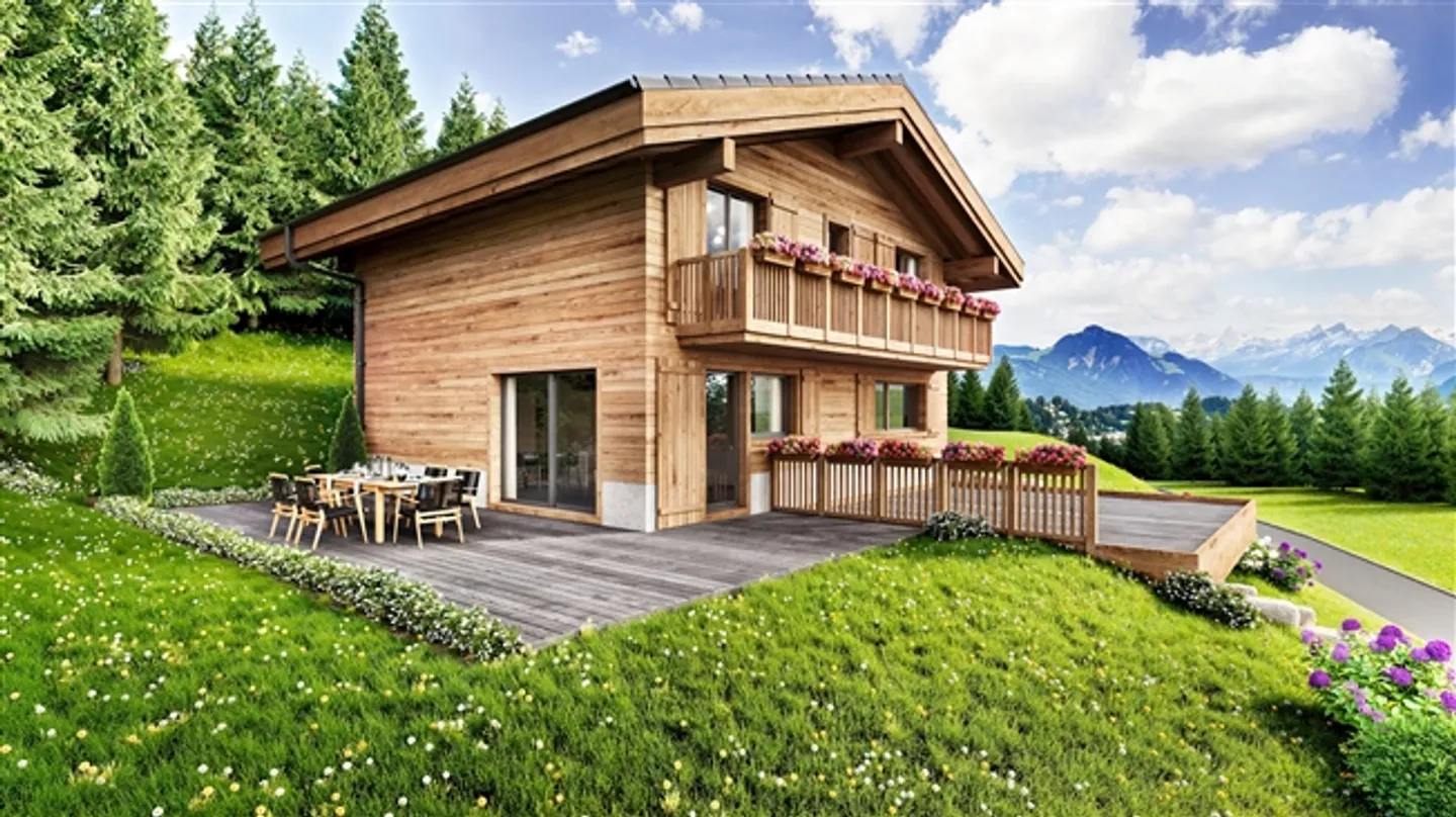 Outstanding new, detached chalet with 5.5 rooms - Photo 1 of 3