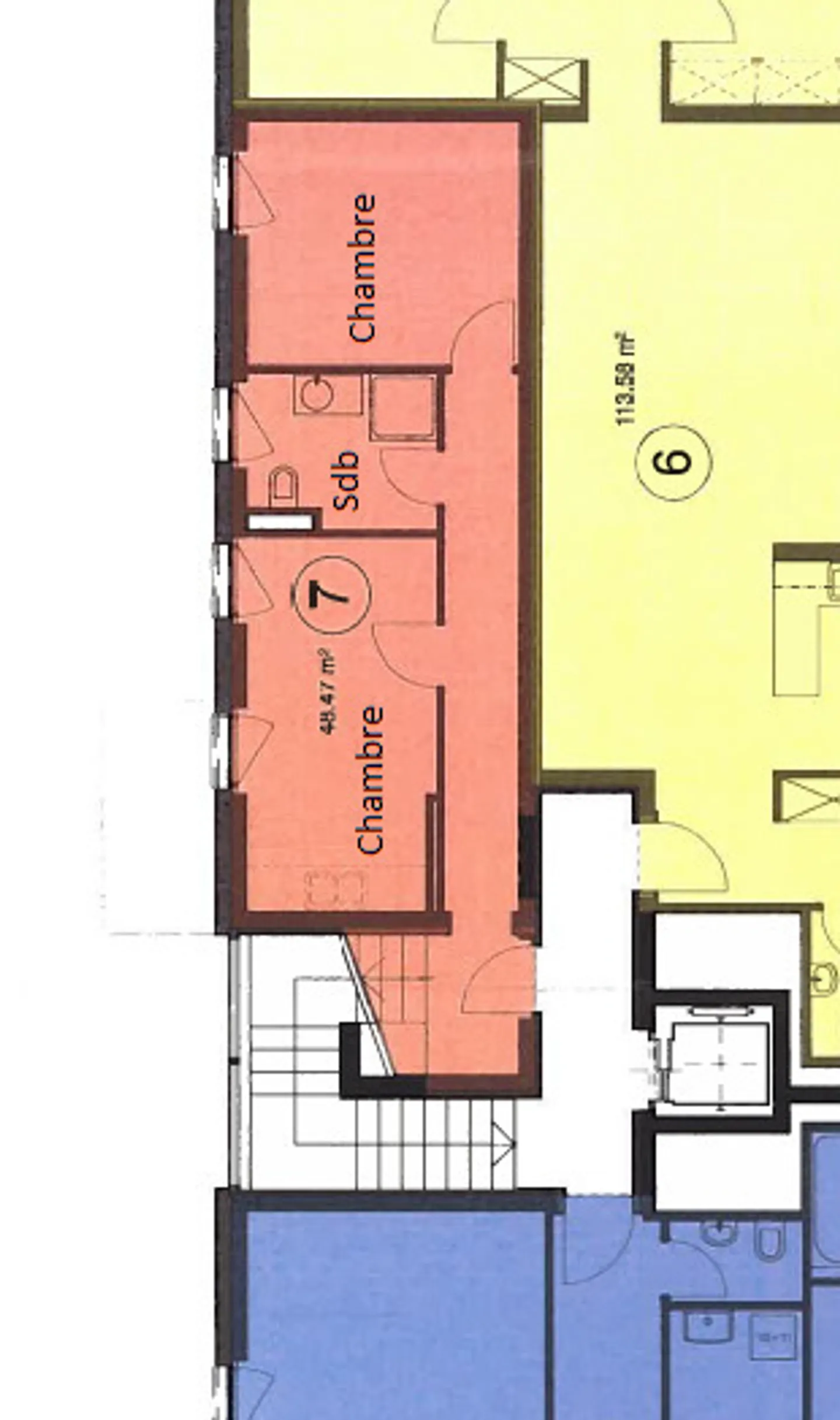 Stunning 5.5-room duplex apartment in the attic, large terrace - Photo 12 of 13