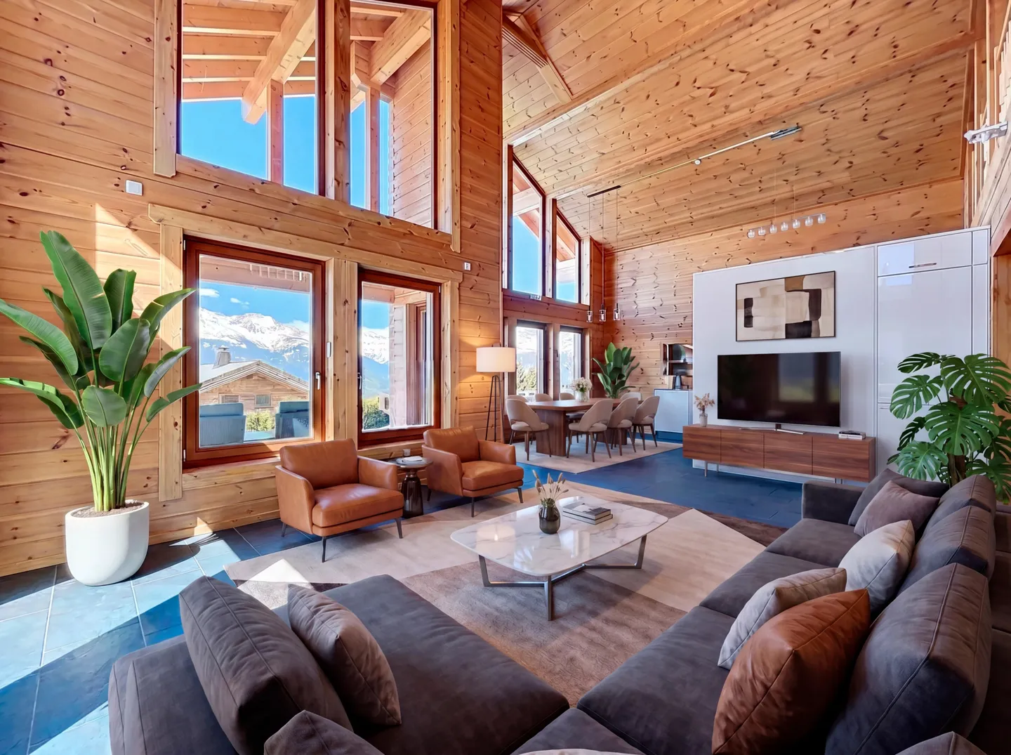 Chalet avec Vue Alpestre Éblouissante - Photo 3 sur 13