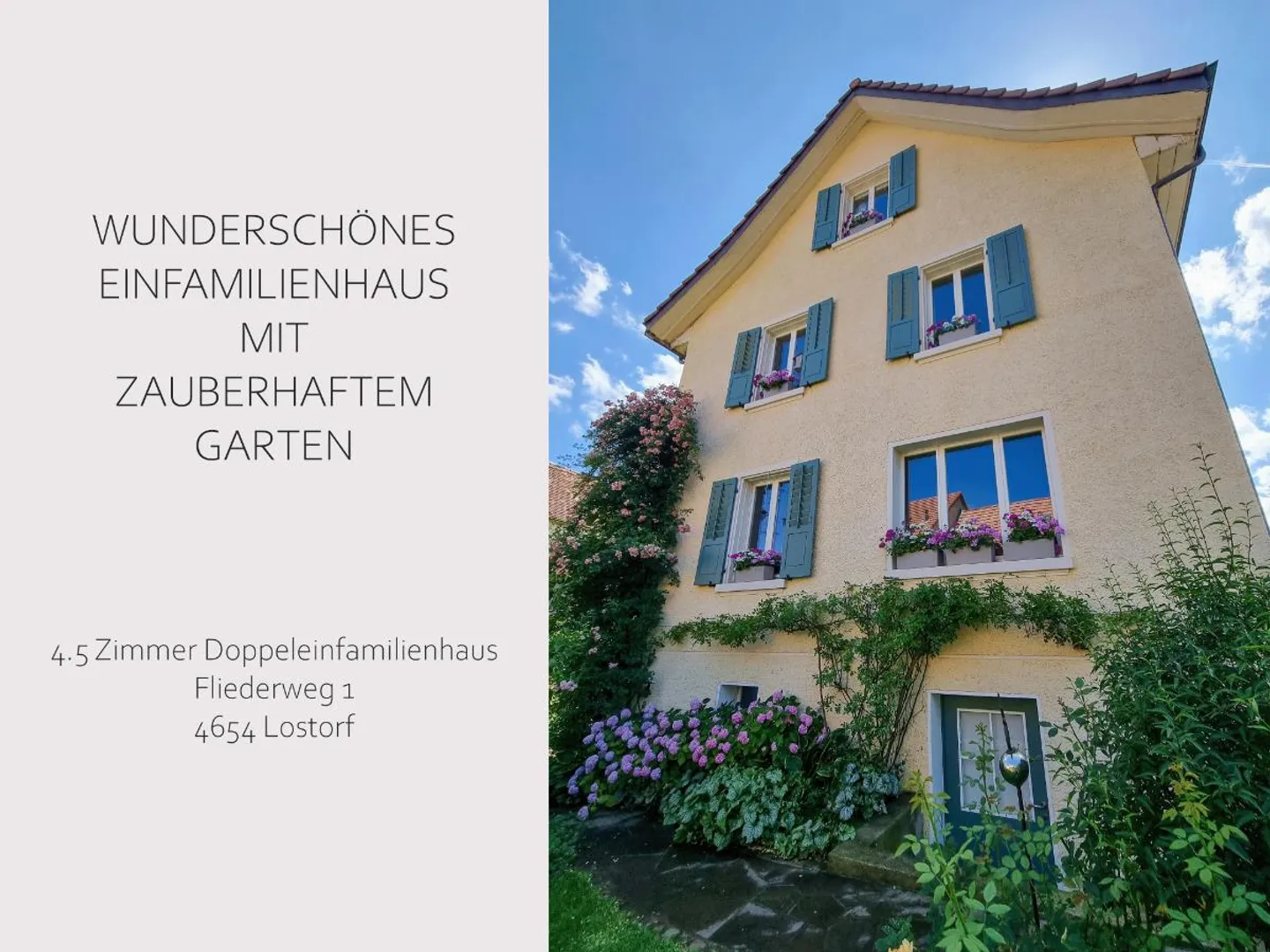 Bellissima casa unifamiliare con un giardino incantevole - Foto 2 di 5