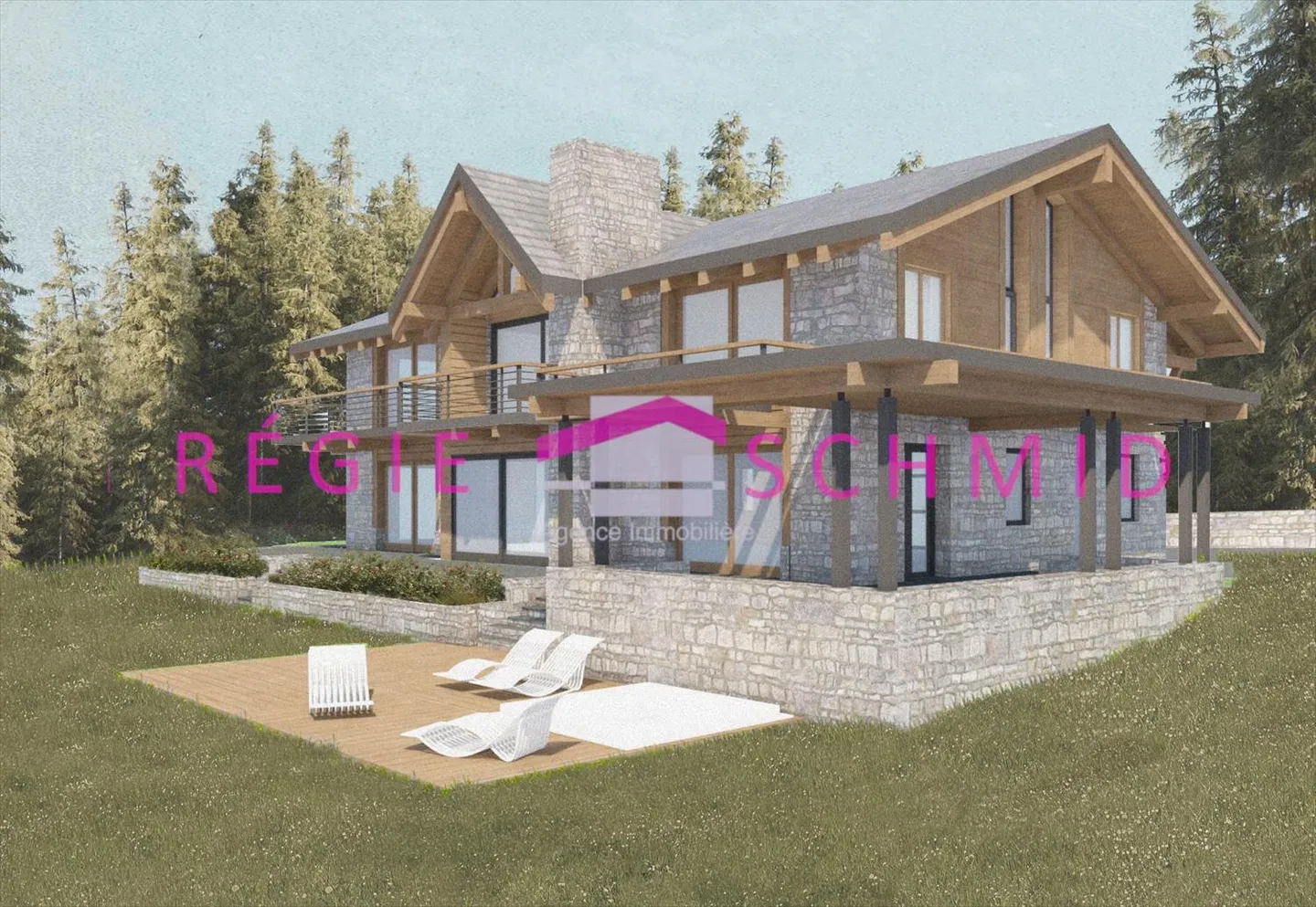 In costruzione - Finiture a discrezione dell'acquirente - Bella residenza di 600 m2 - Foto 1 di 8