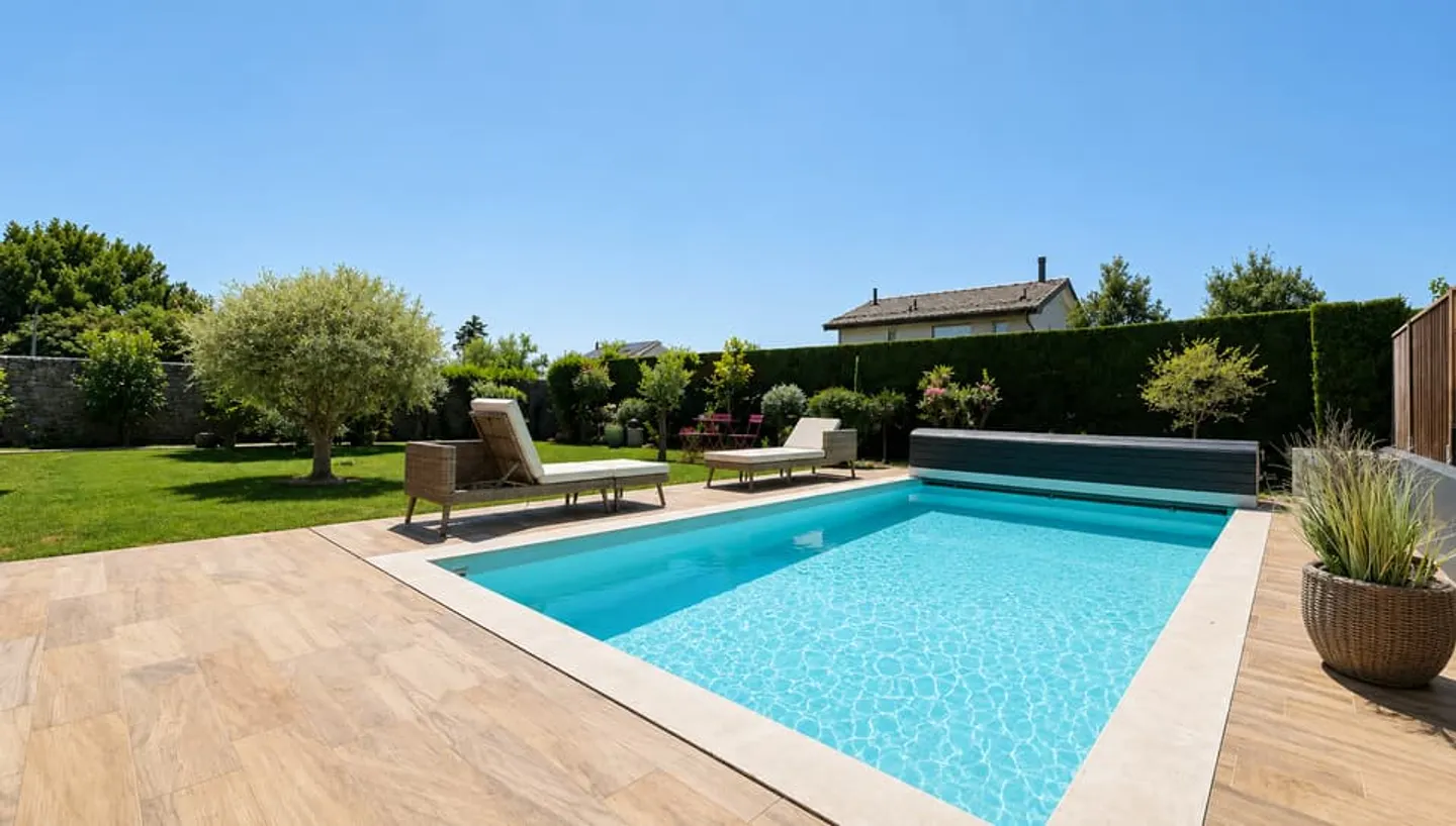 Villa contemporaine de prestige aux portes de Genève - Photo 2 sur 12